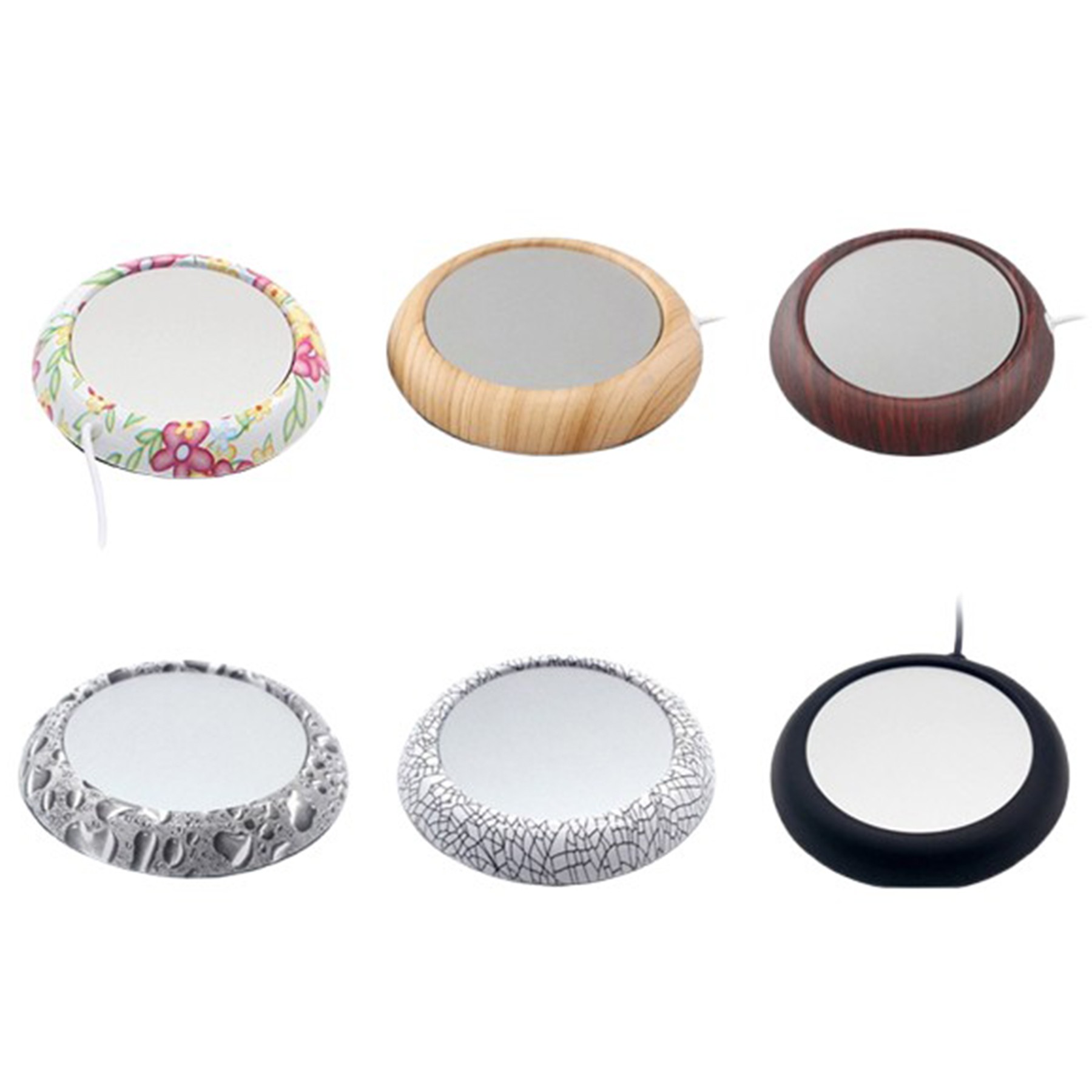 USB Metal Base Heated Coasters 2