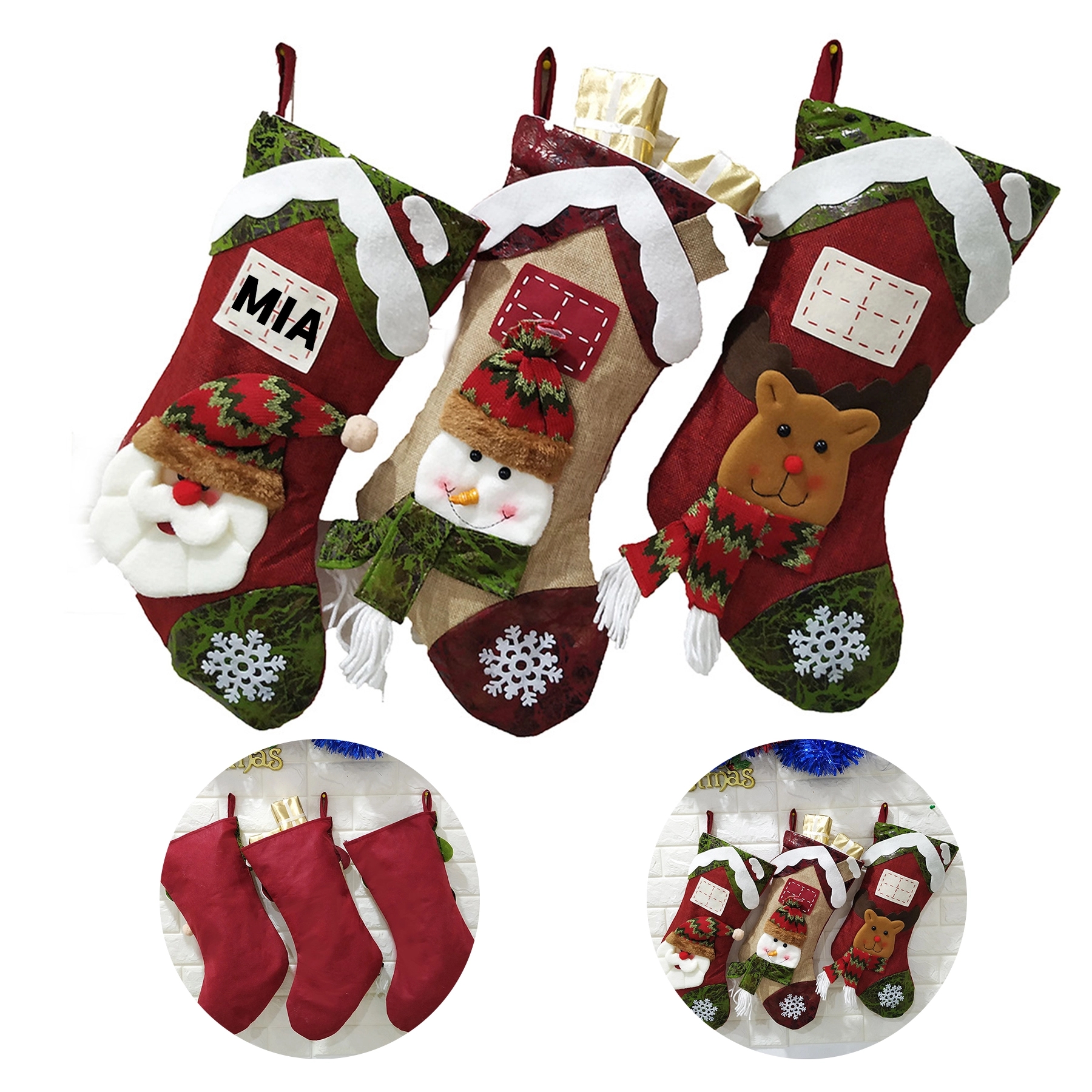18" Christmas Stocking 3