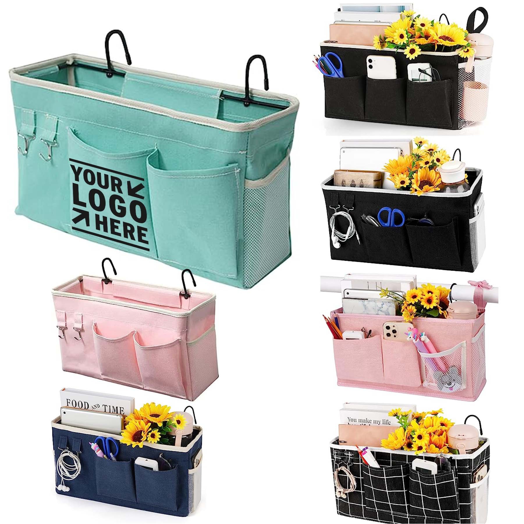 Bedside Caddy Bedside Storage Bag Hanging Organizer 2