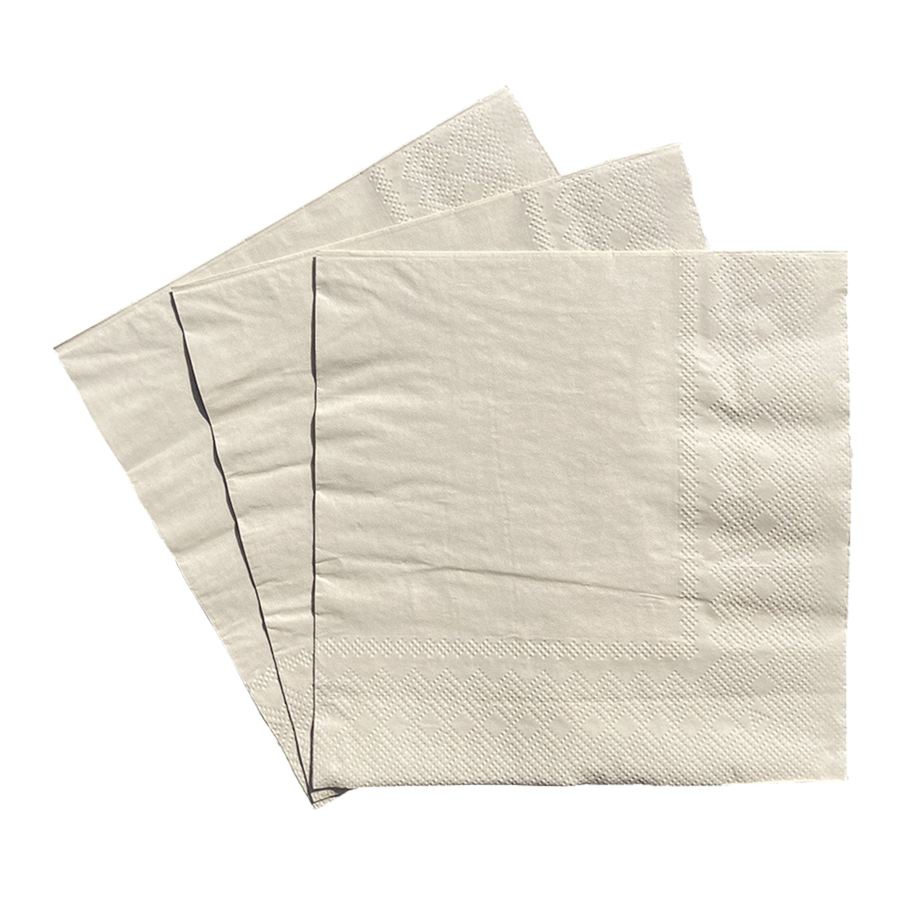 2 Ply 5'' Custom Colorful Cocktail Napkins 1
