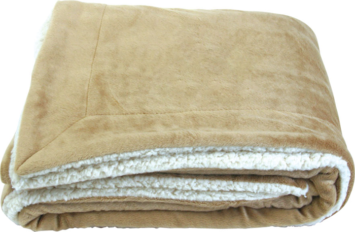 Oversize Micro-mink Sherpa Blanket 27