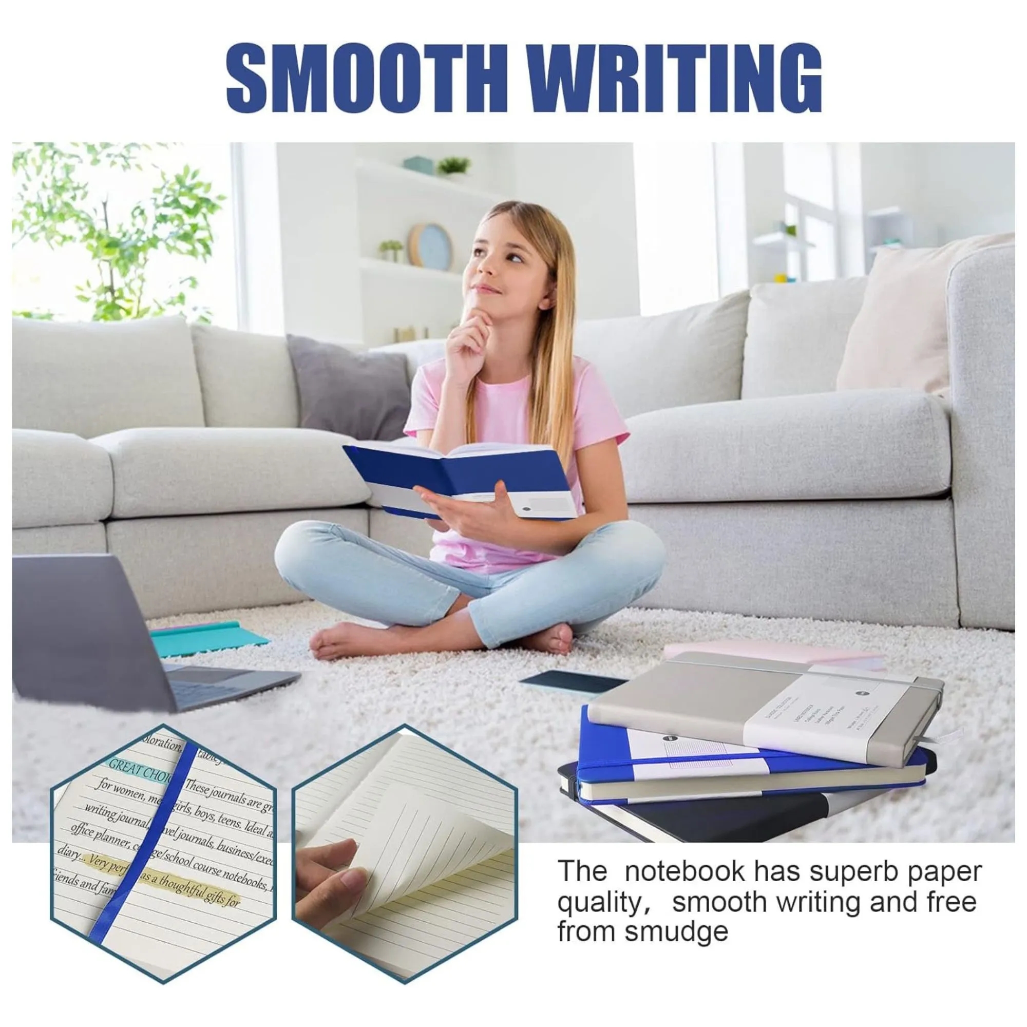 A5 PU Leather Strap Notebook 5
