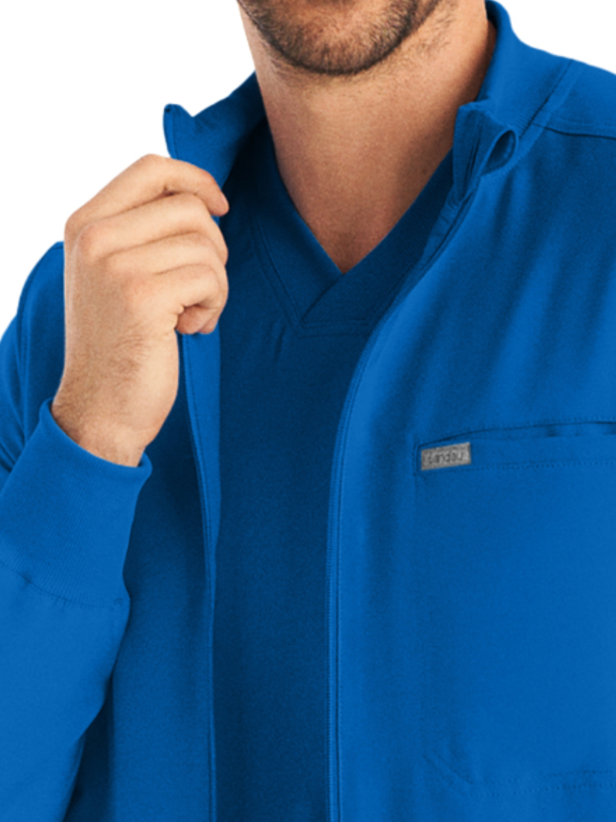 Landau - Forward - Men's Three-Pocket Mock-Neck Zip-Front Jacket 6