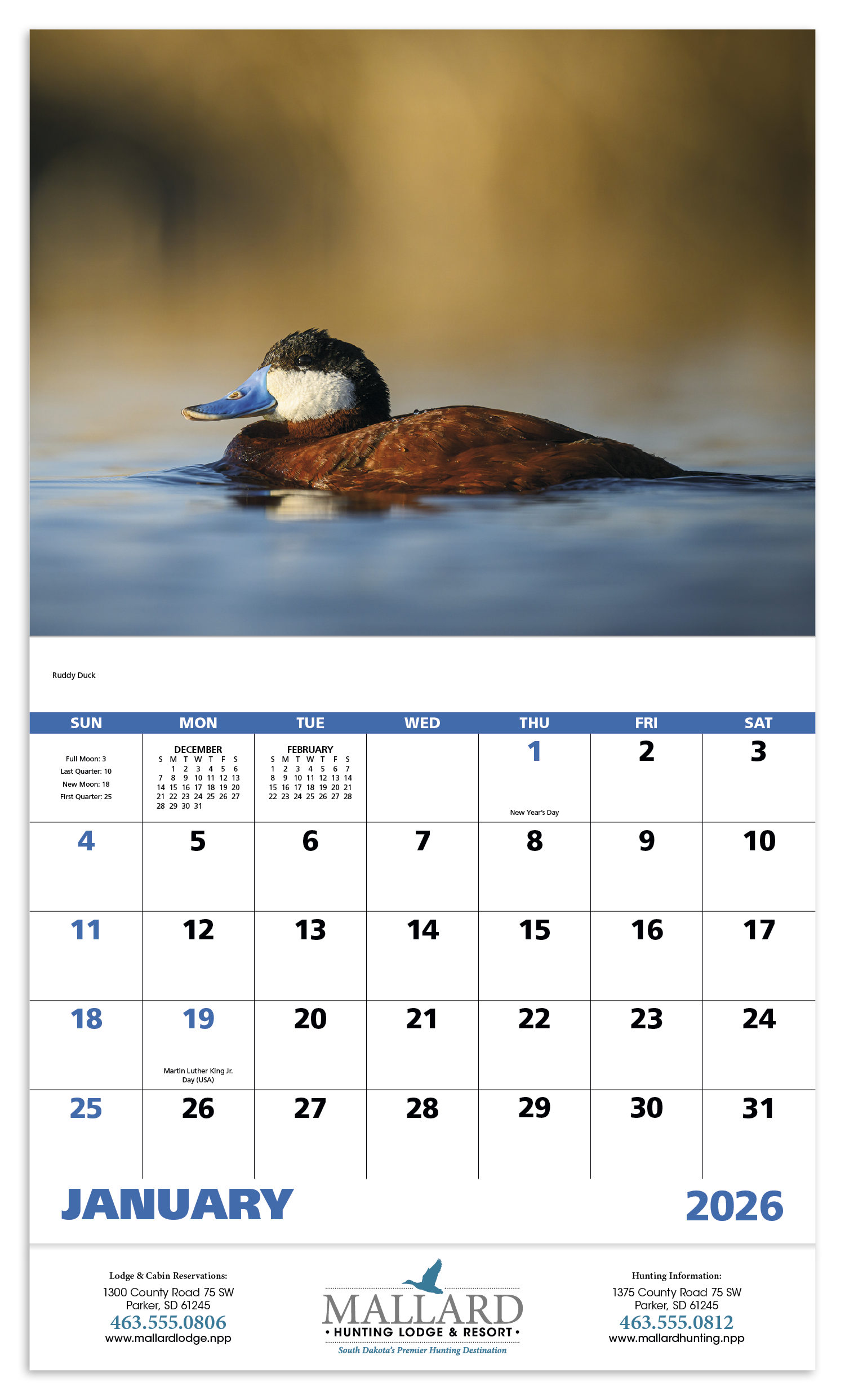 Good Value™ Waterfowl - Stapled Calendar 49