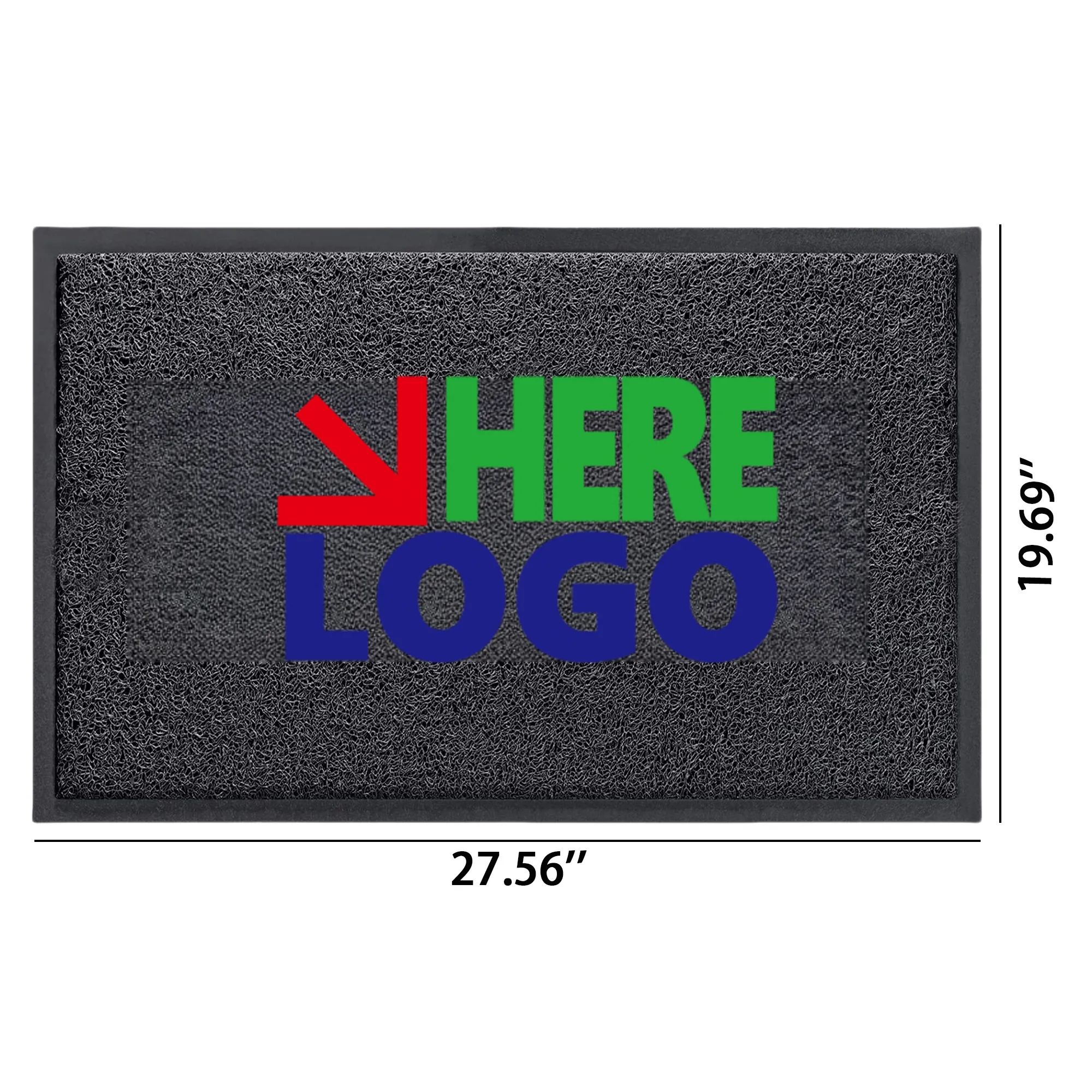 Pvc Car Vinyl Floor Mat Non Slip Doormat MOQ1 5