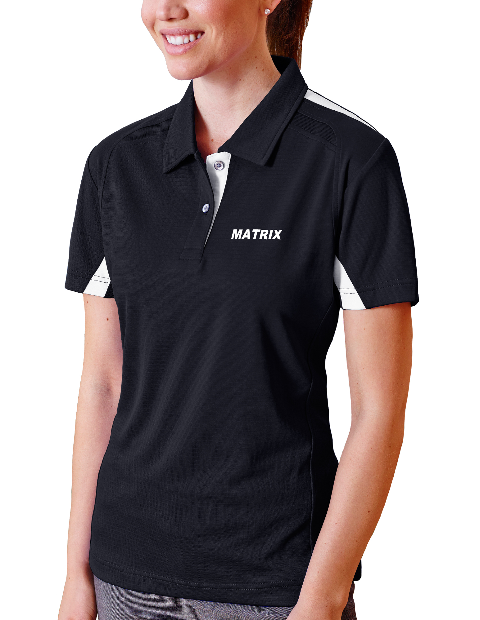 Ladies' Matrix Big Ottoman Polo Shirt 2