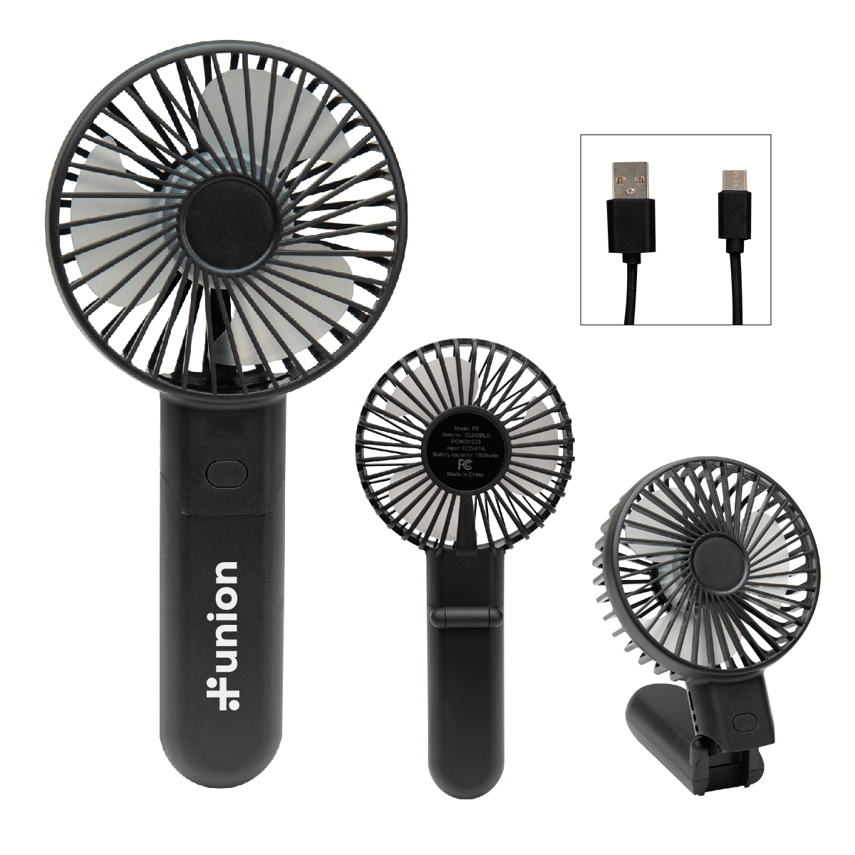 Bend & Snap Rechargeable Fan 4