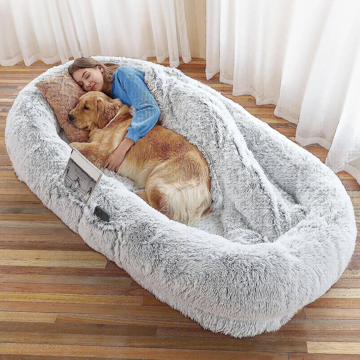 Human Pet Dog Bed 3