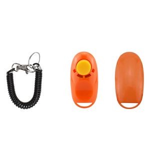 Pet Training Sound Clicker With Elastic Band 40