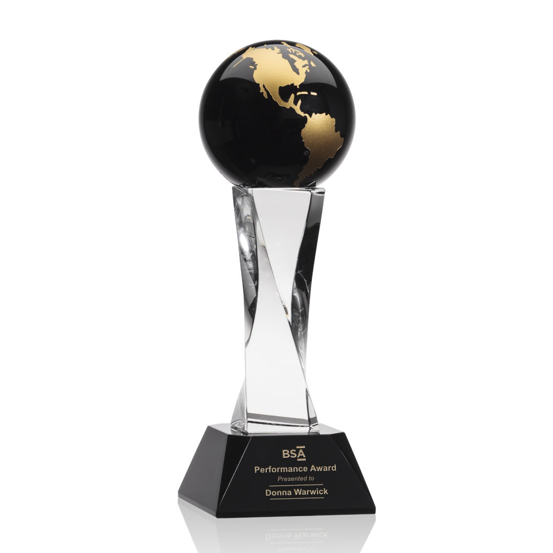 Langport Globe Award - Black 8