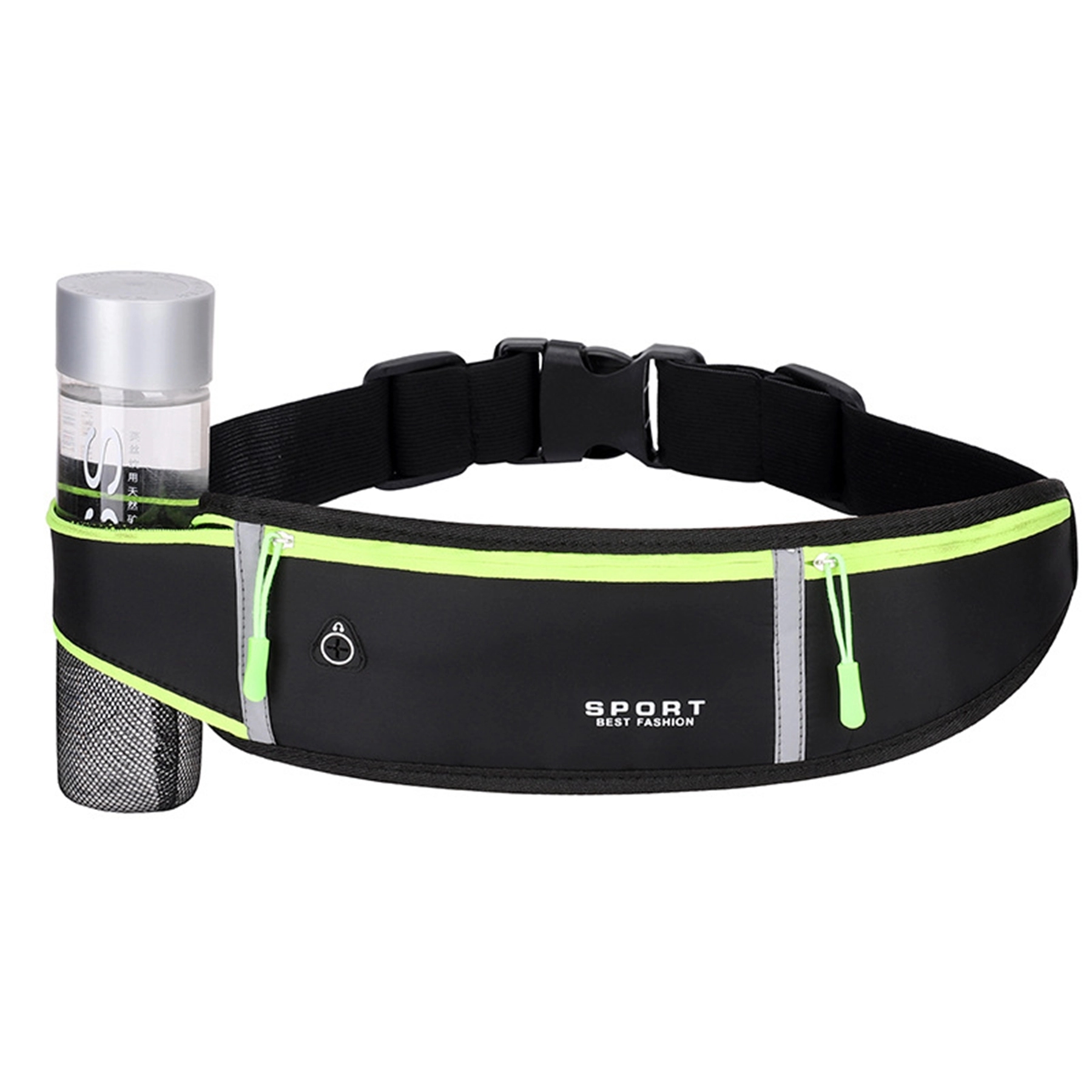 Waterproof Running Waist Pack With Bottle Holder 5