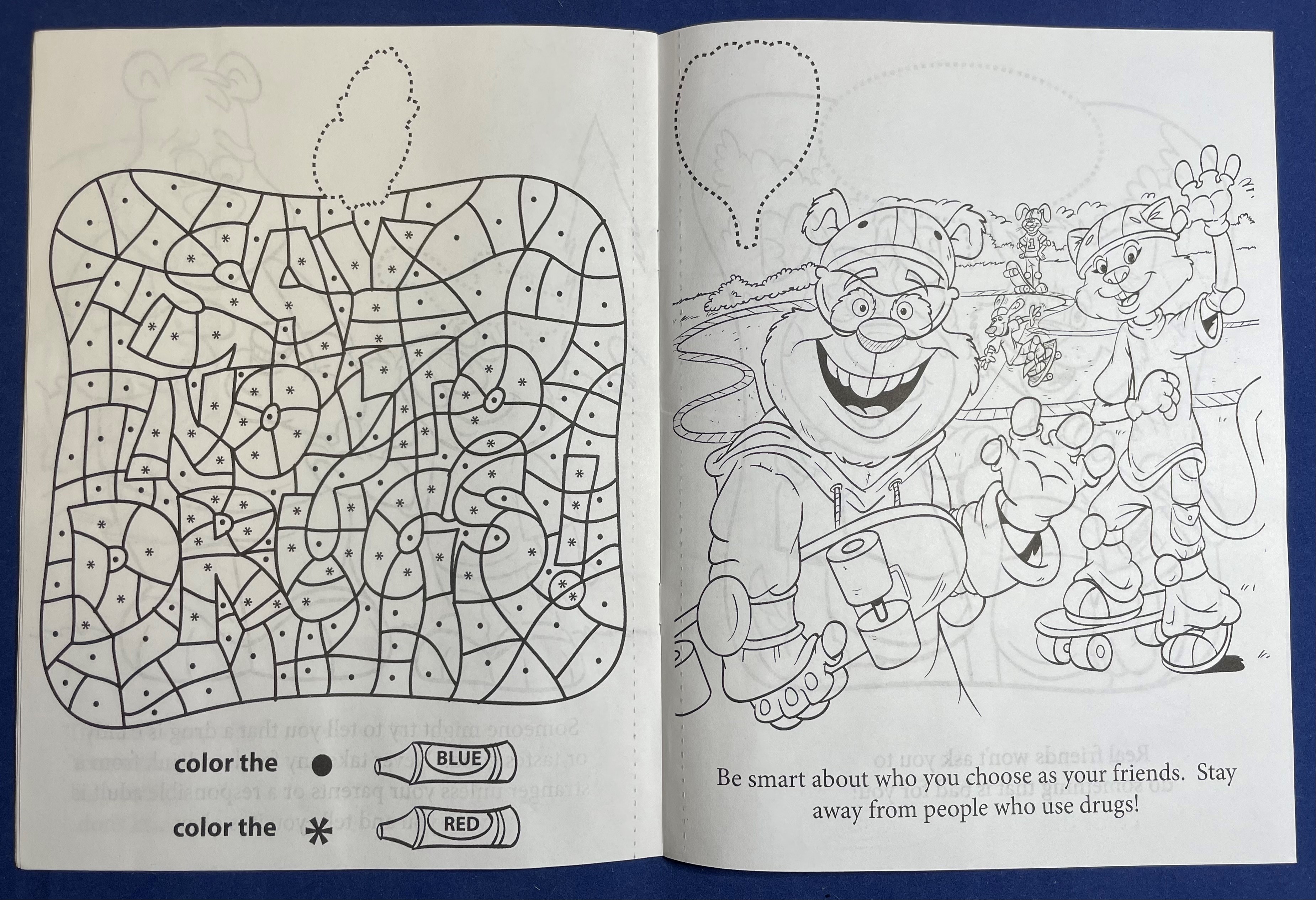 STICKER BOOK - Say "NO" To Drugs Sticker Book 2