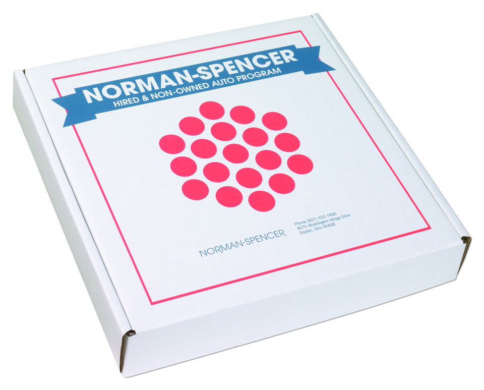 12" x 12" x 2" - B-Flute Outside Tuck Box 1