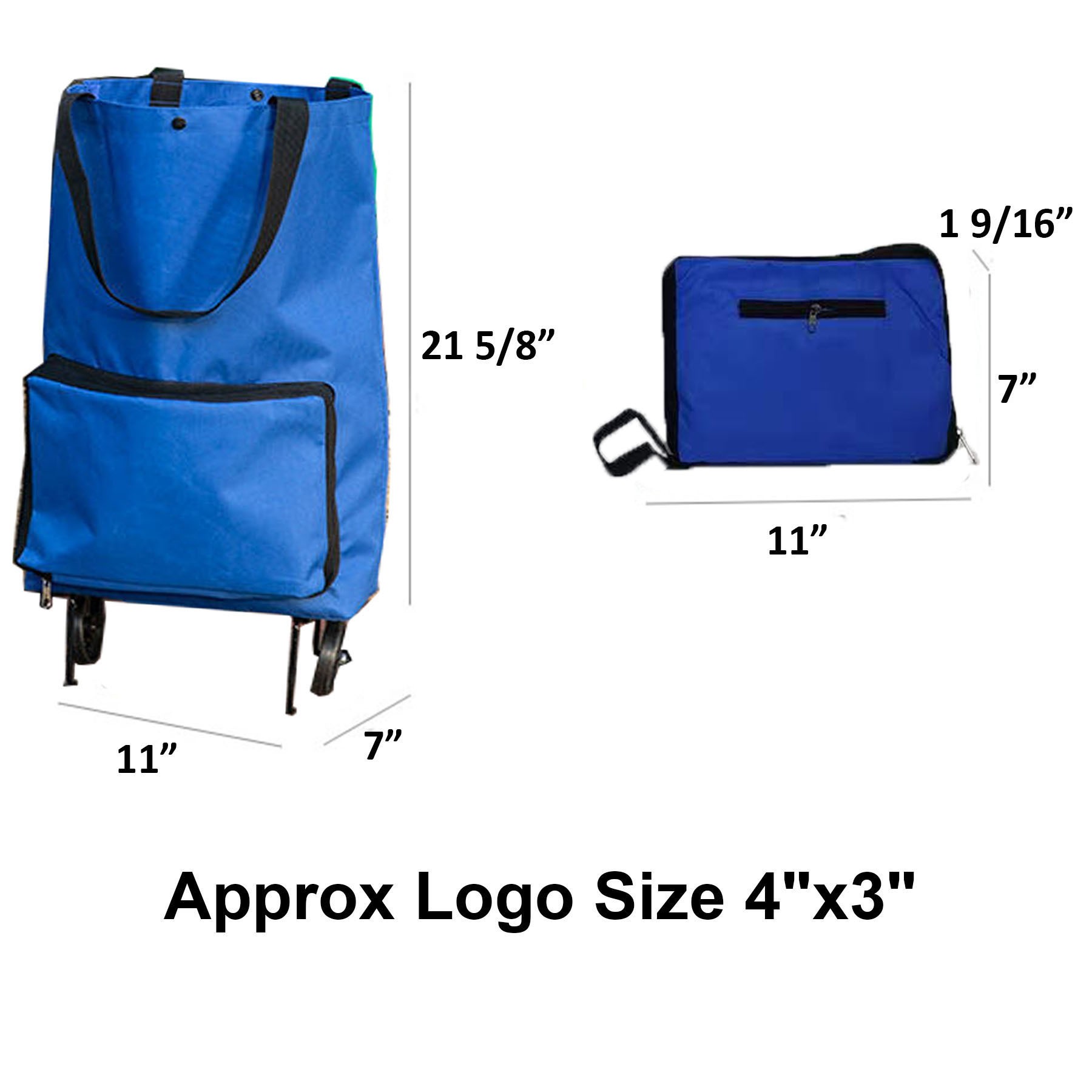 Foldable Shopping Wheels Cart 2