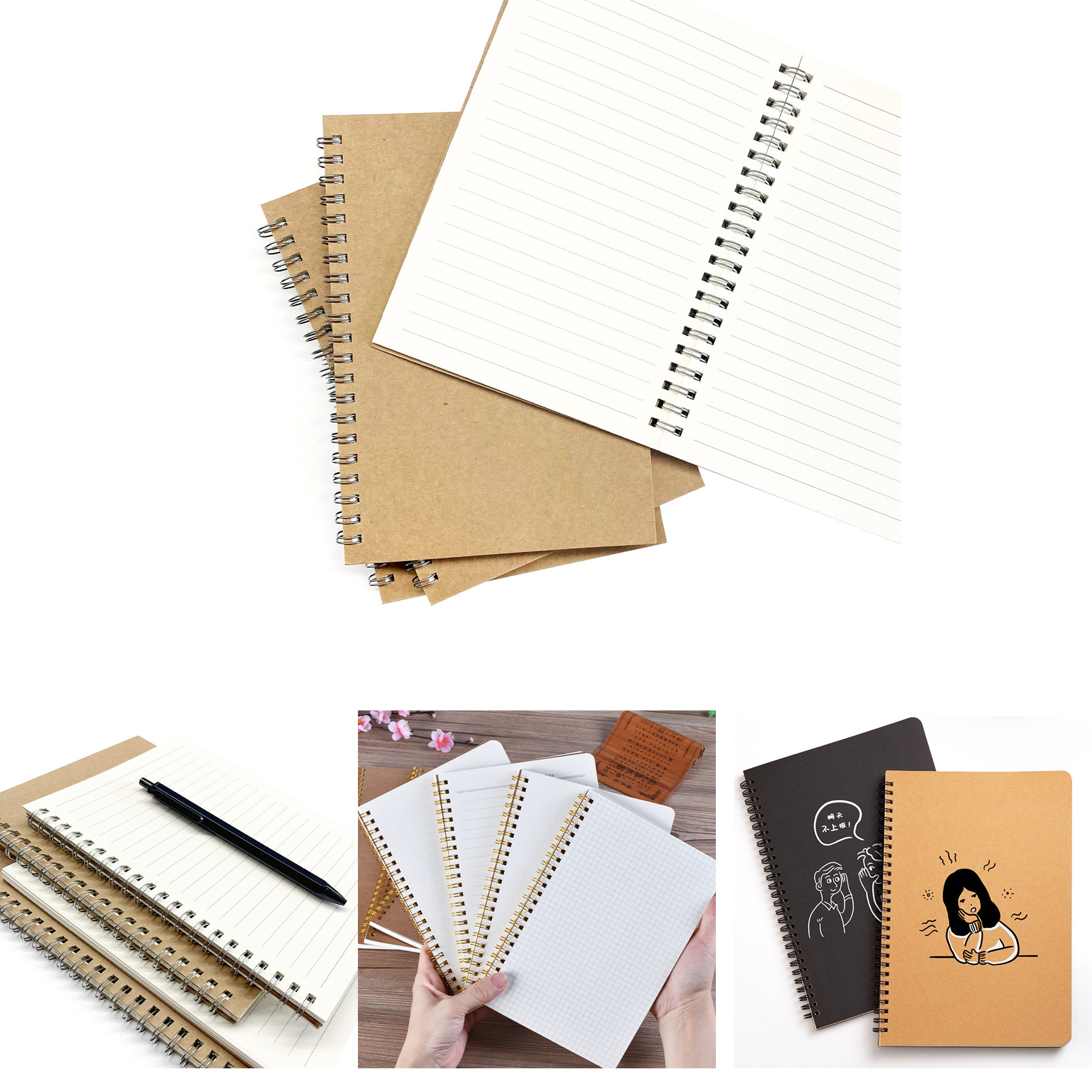 7.48 x 5.11 Inch College Ruled Notebook 2