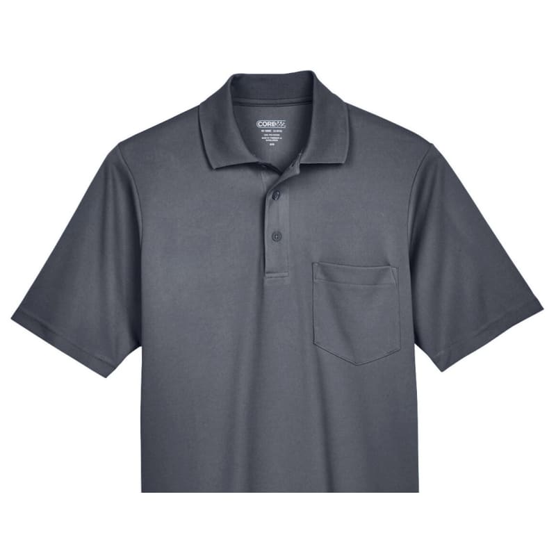 CORE365 Men's Origin Performance Piqué Polo With Pocket 17