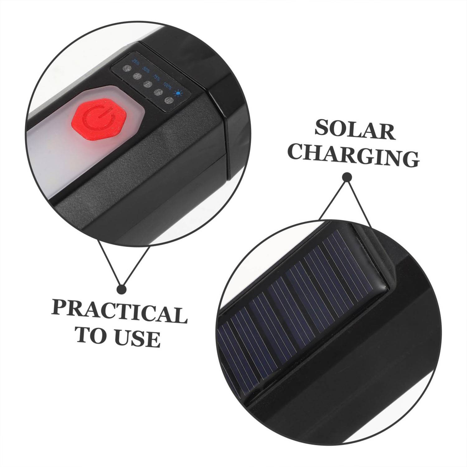 Rechargeable Adjustable LED Camping Flashlight for Emergency 6