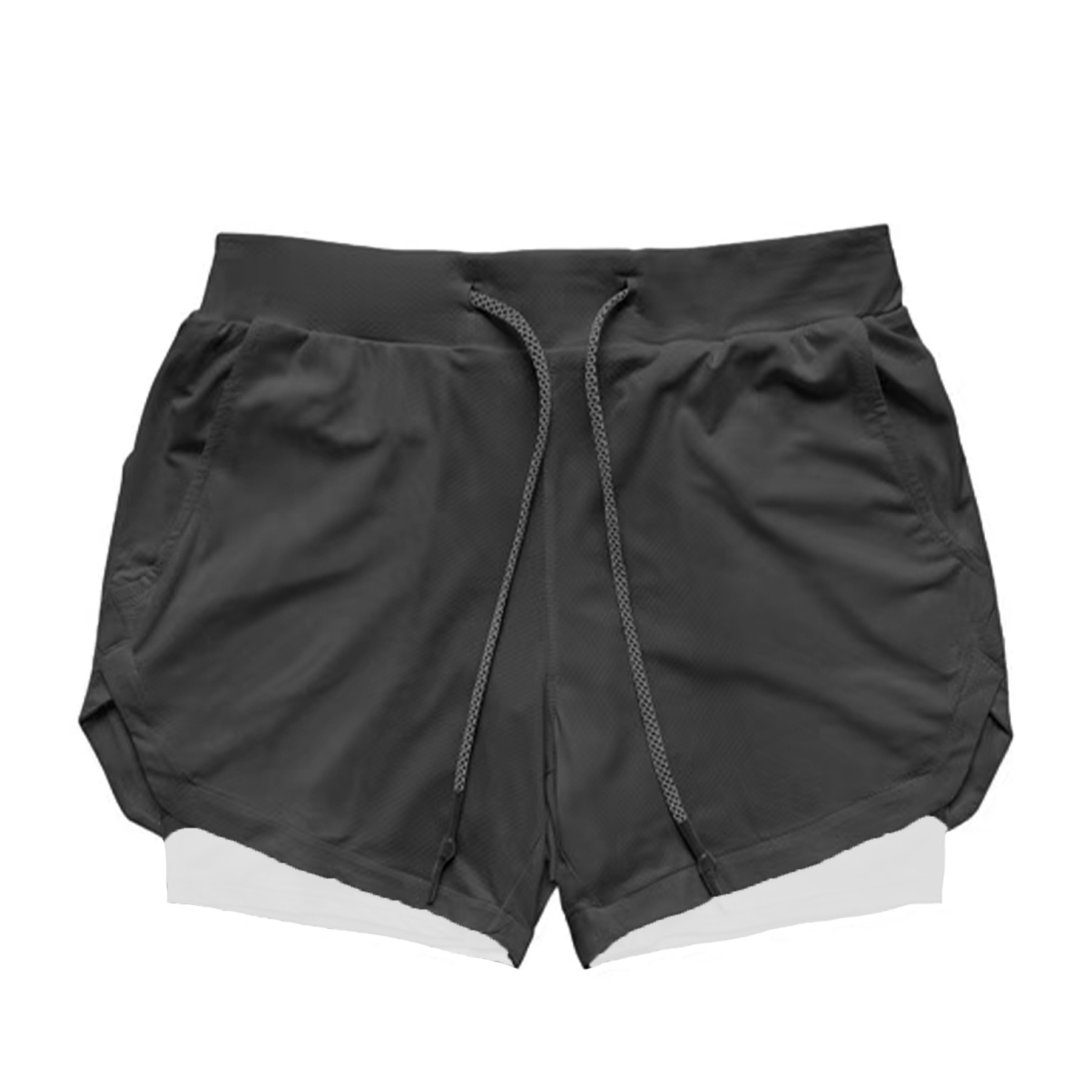 Mens 2 in 1 Workout Shorts 4