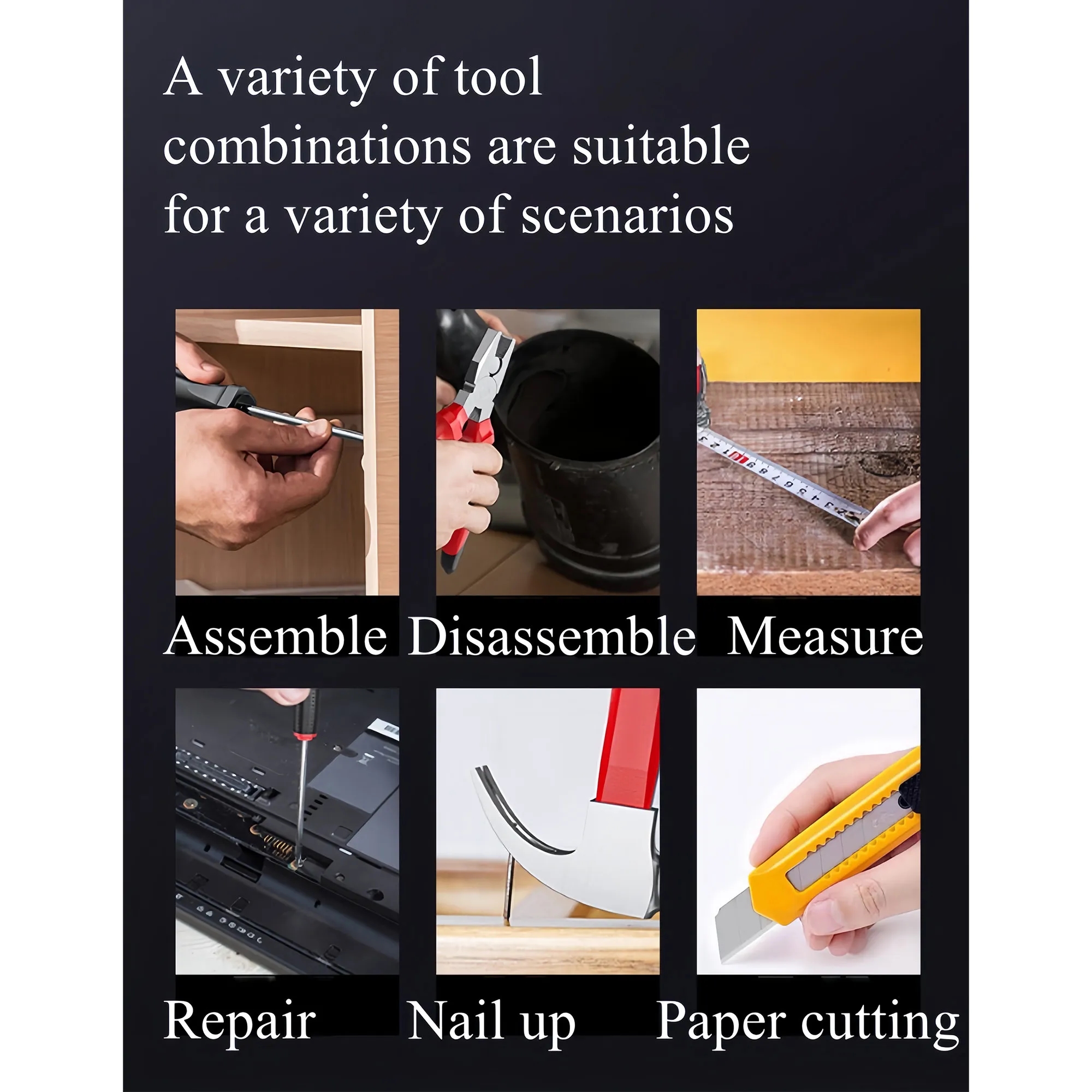 Multi-Function Heavy Duty Hardware Toolbox 4
