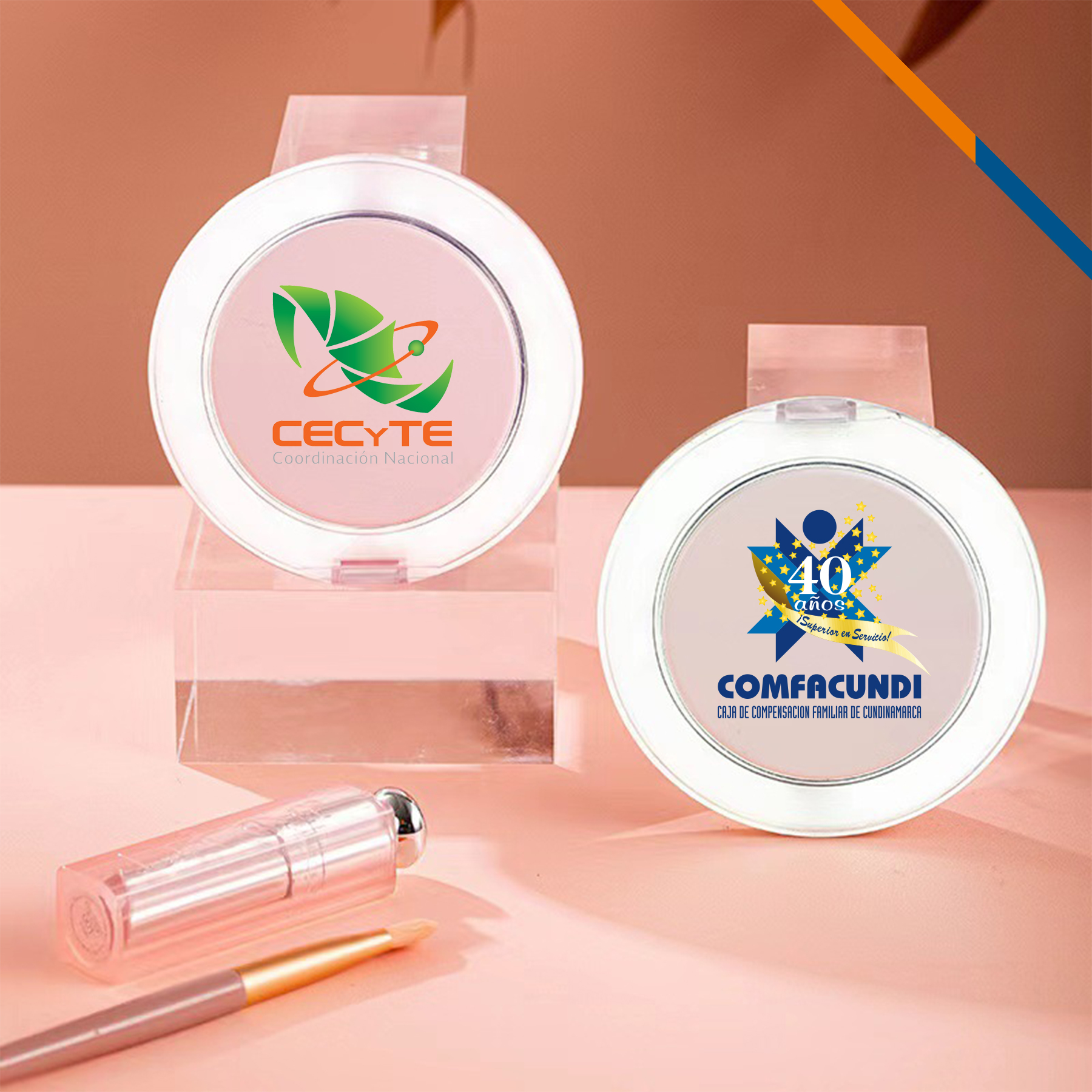 Rhet LED Compact Mirror 6