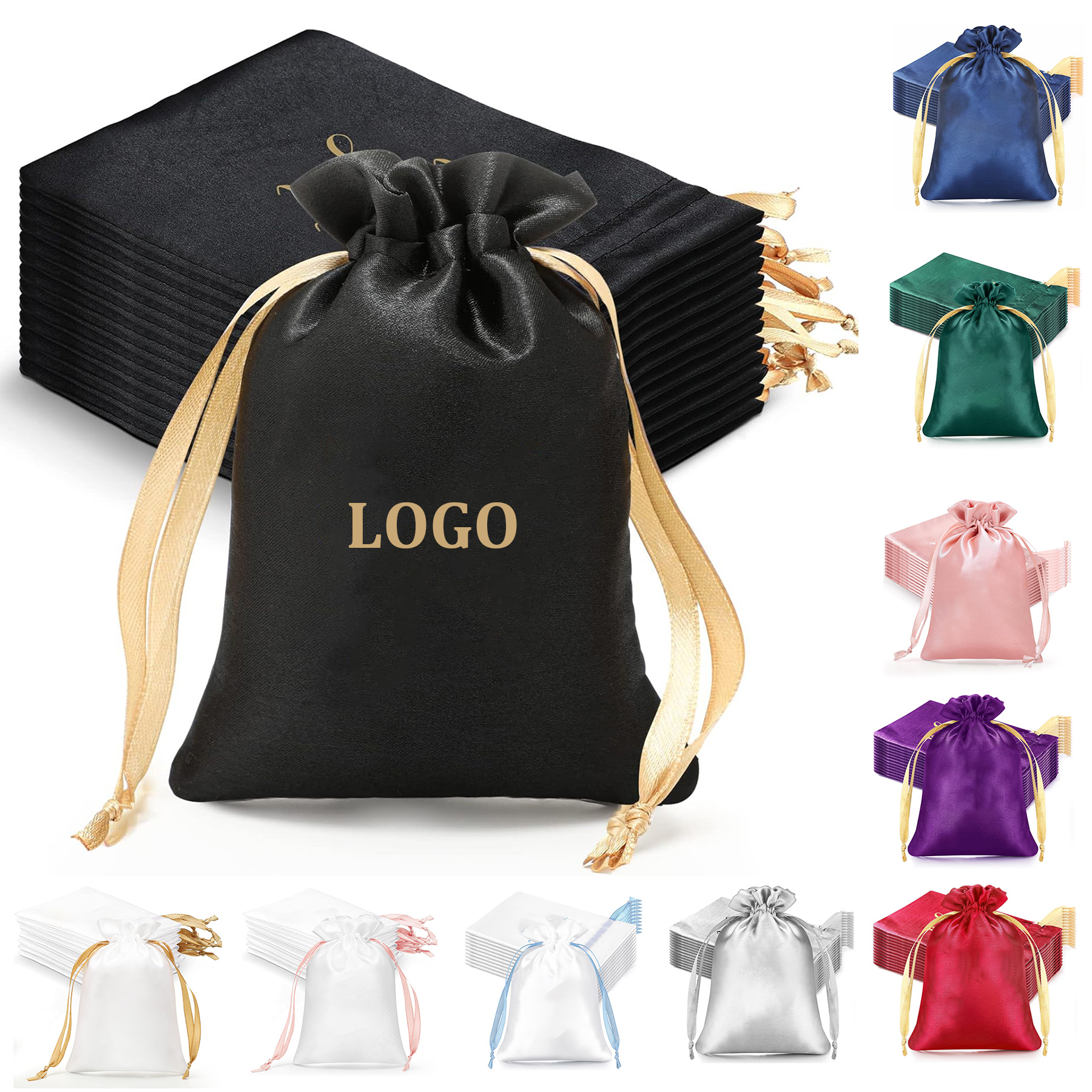 Satin Gift Candy Wrap Bag 9