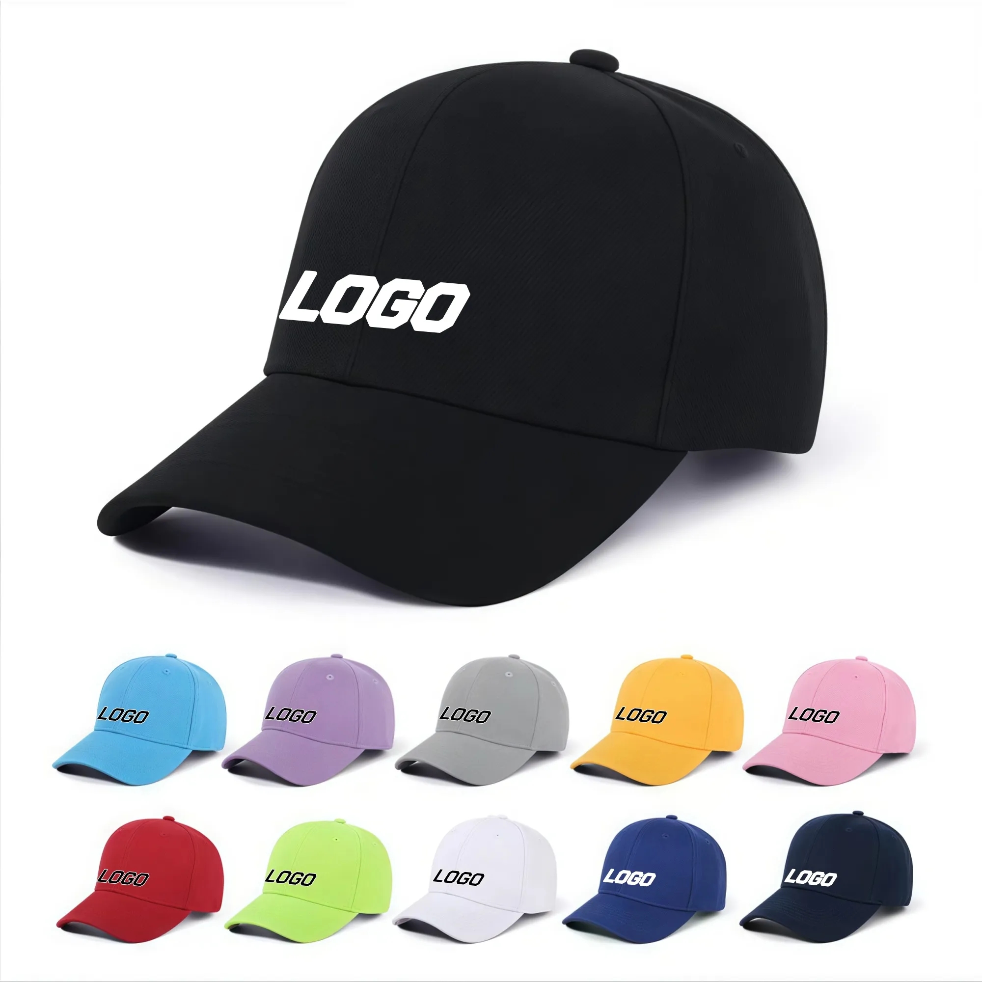 Adjustable Unstructured Baseball Cap 2