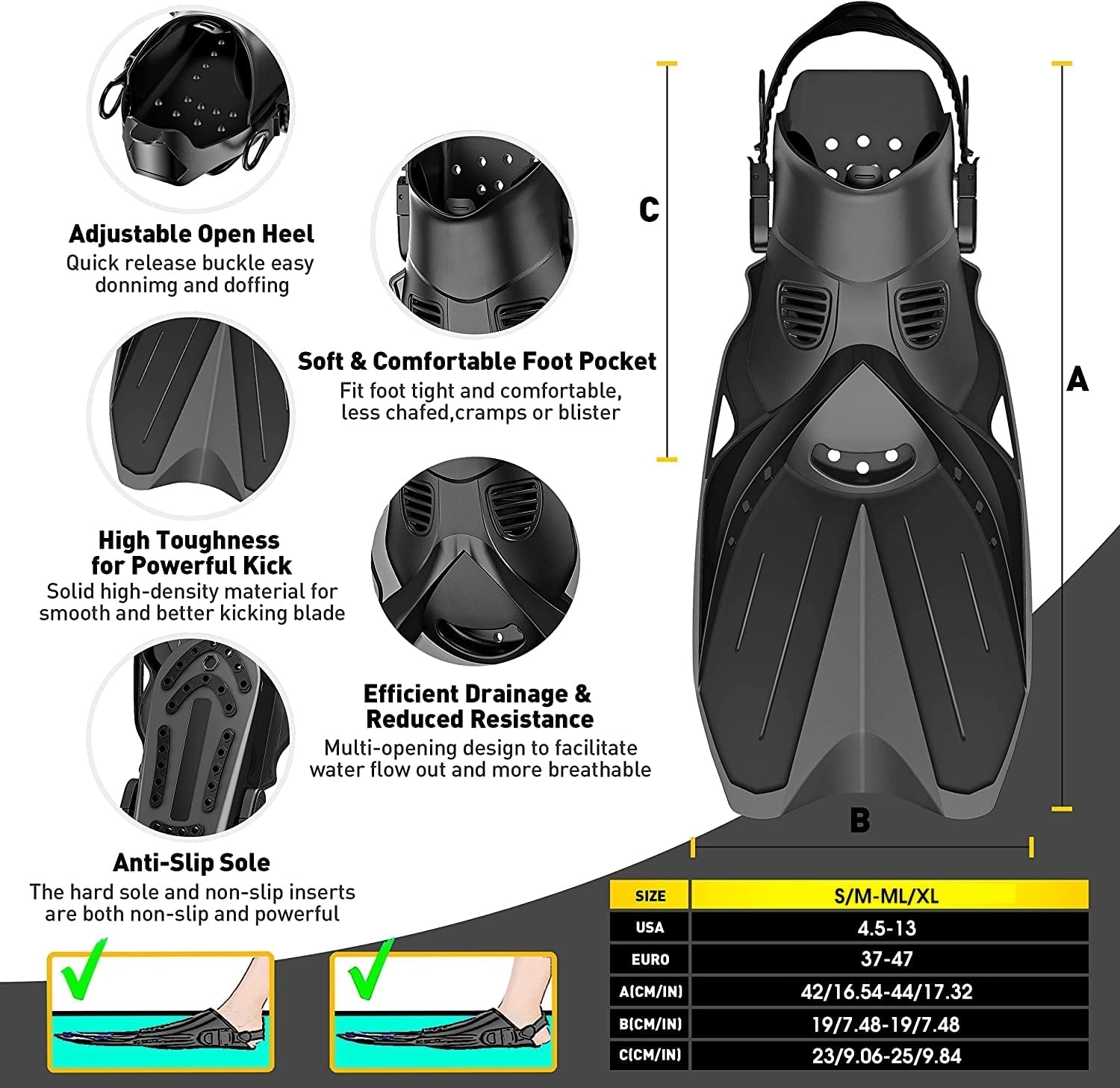 Premium Dry Top Snorkel Set 3