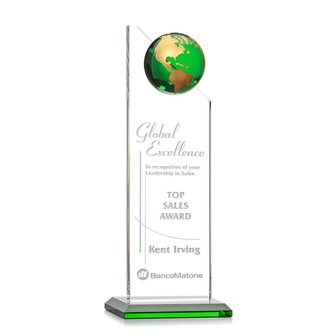 Arden Globe Award - Green/Gold 7