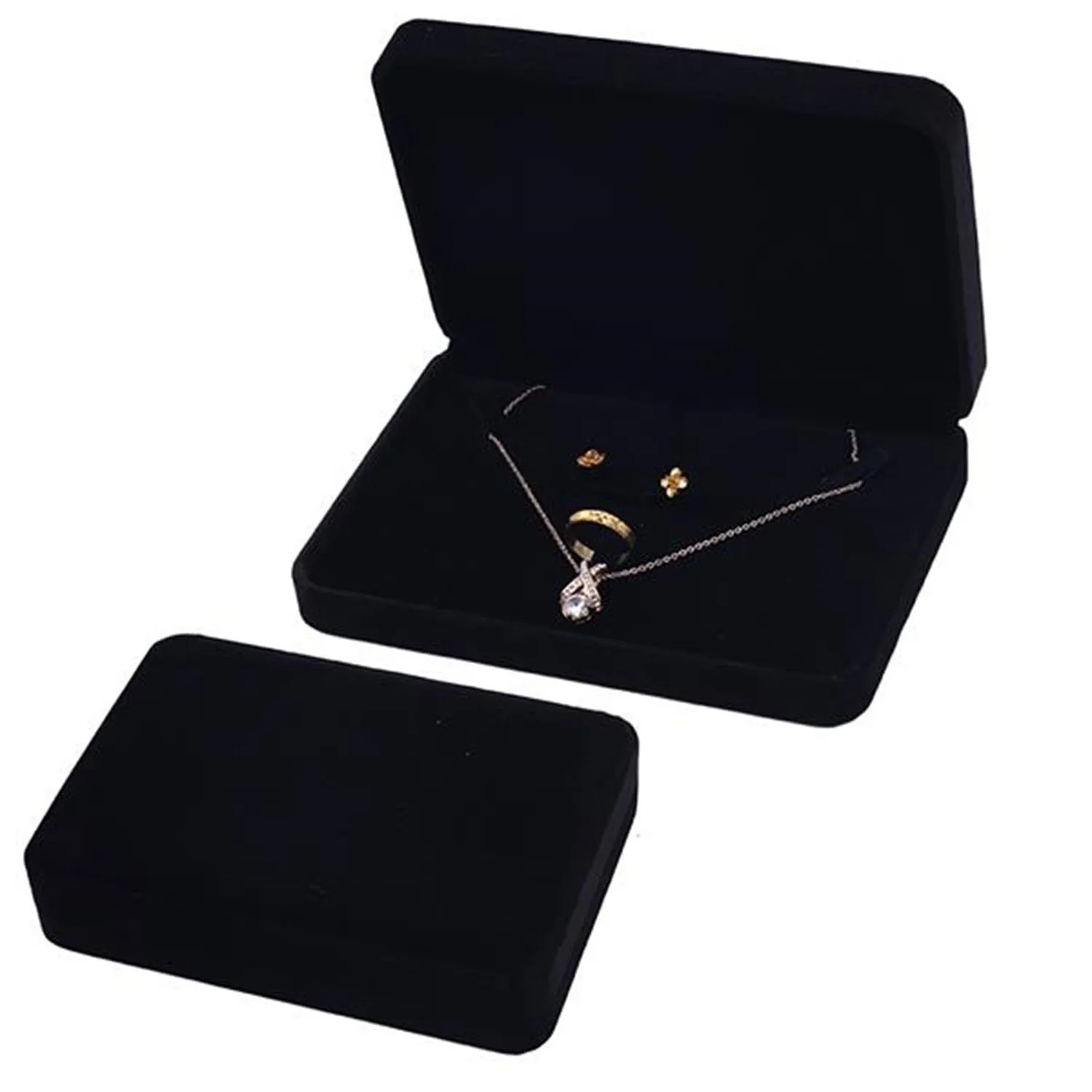 Large Velvet Jewelry Box 3