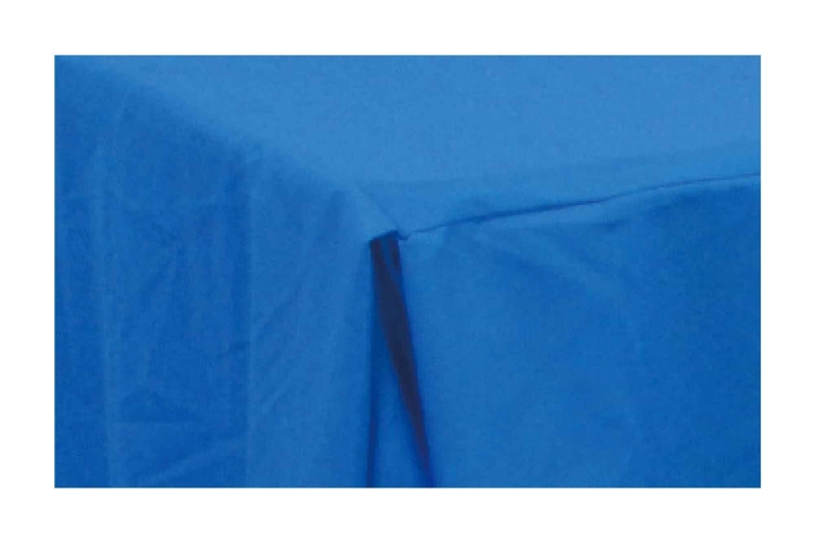 6ft Pleated Stain-Resistant Table Cover 3