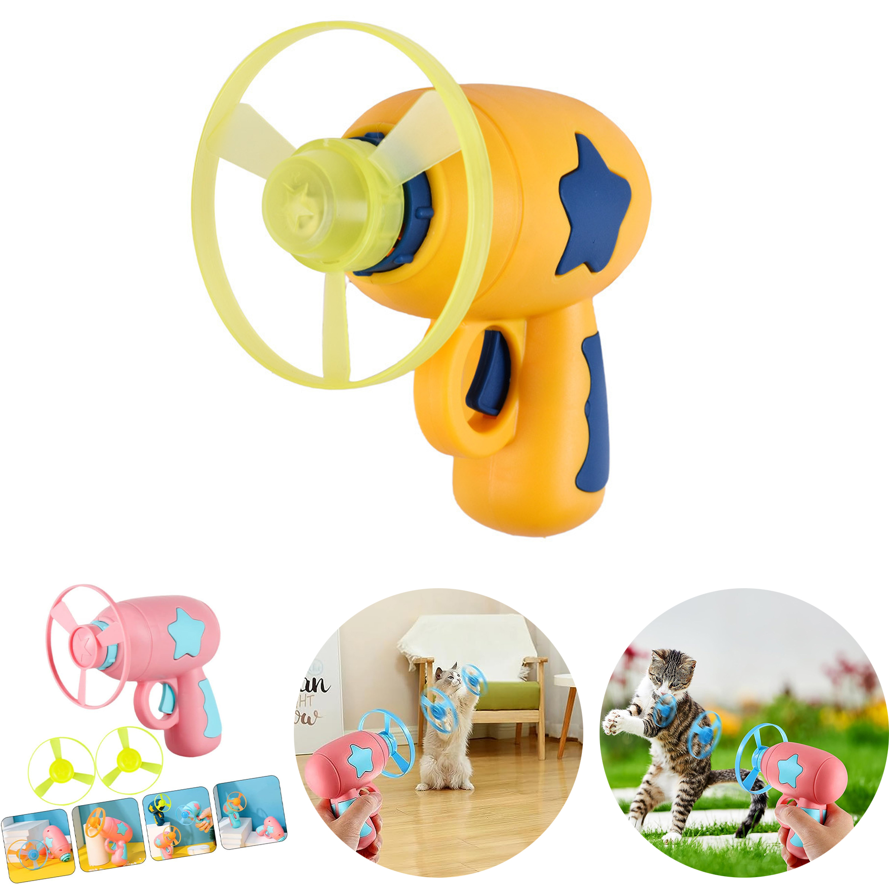Cat Fetch Toy Cat Interactive Toy