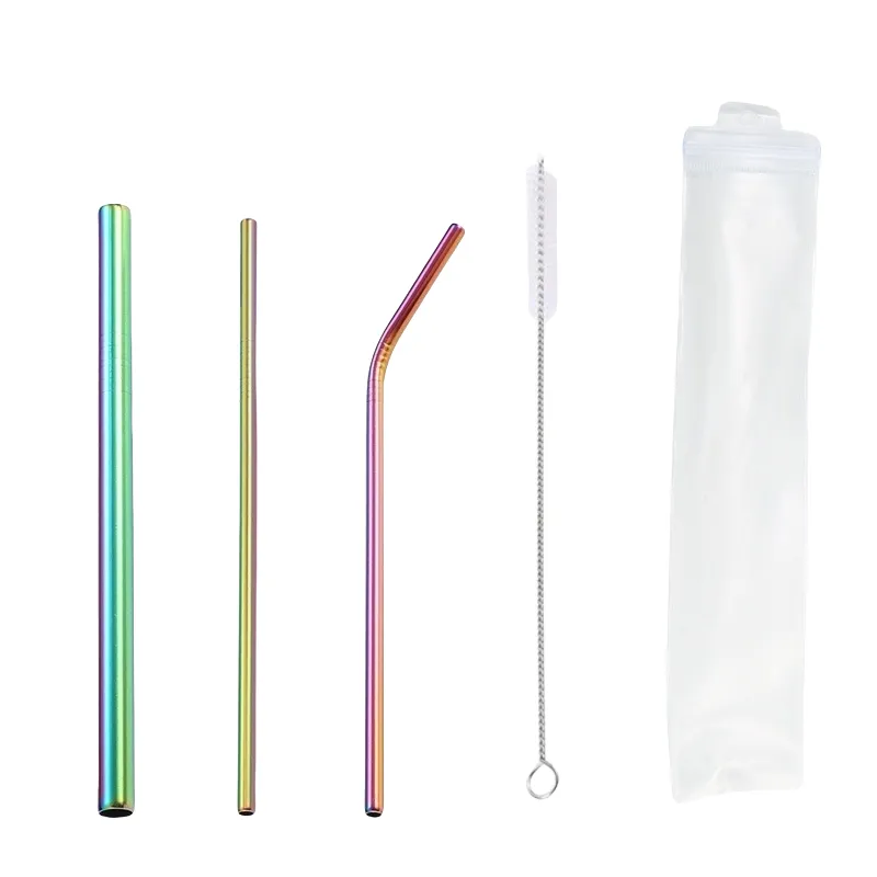 Reusable Stainless Steel Metal Straws 2