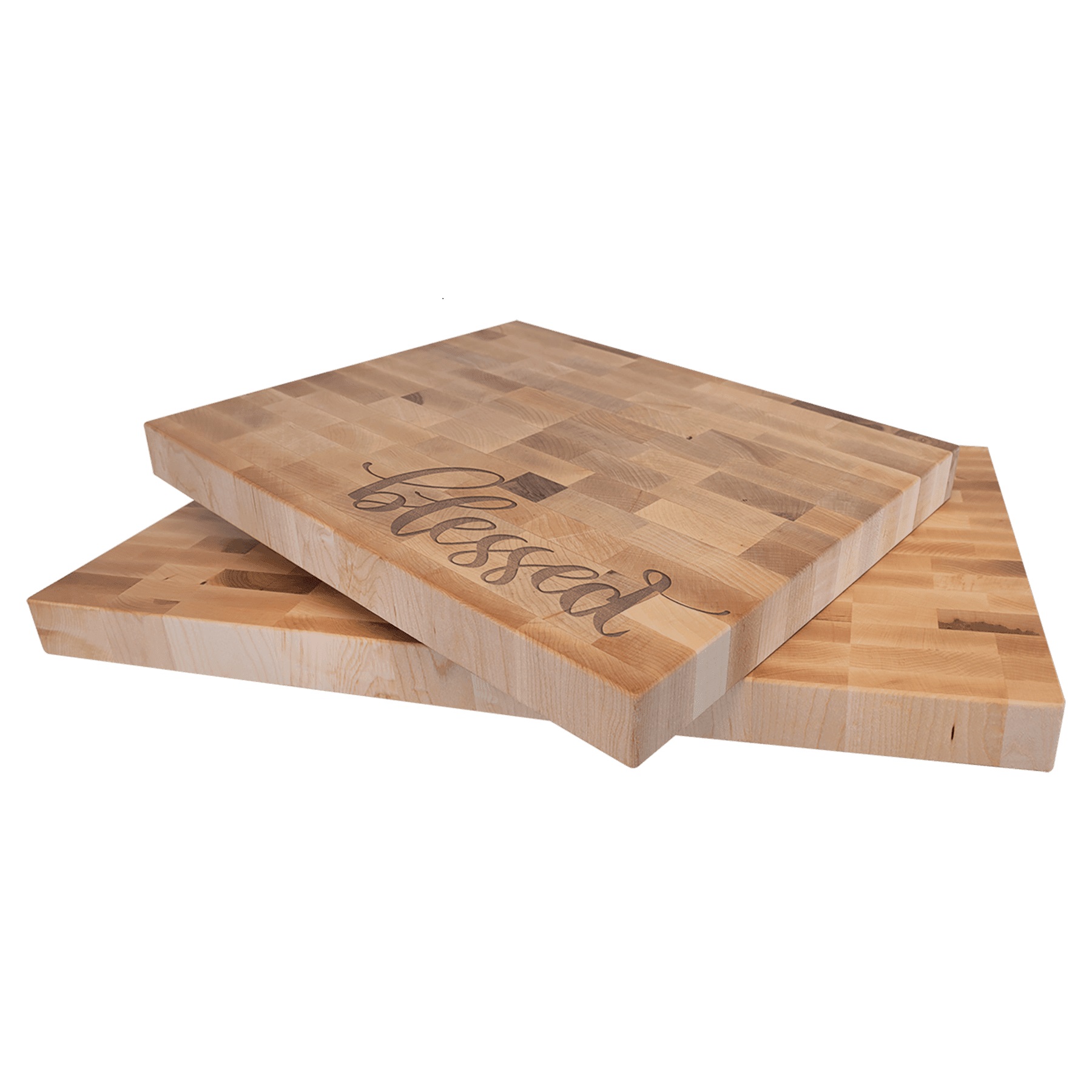 22" x 13" x 1 1/2" Maple Butcherblock Cutting Board 1