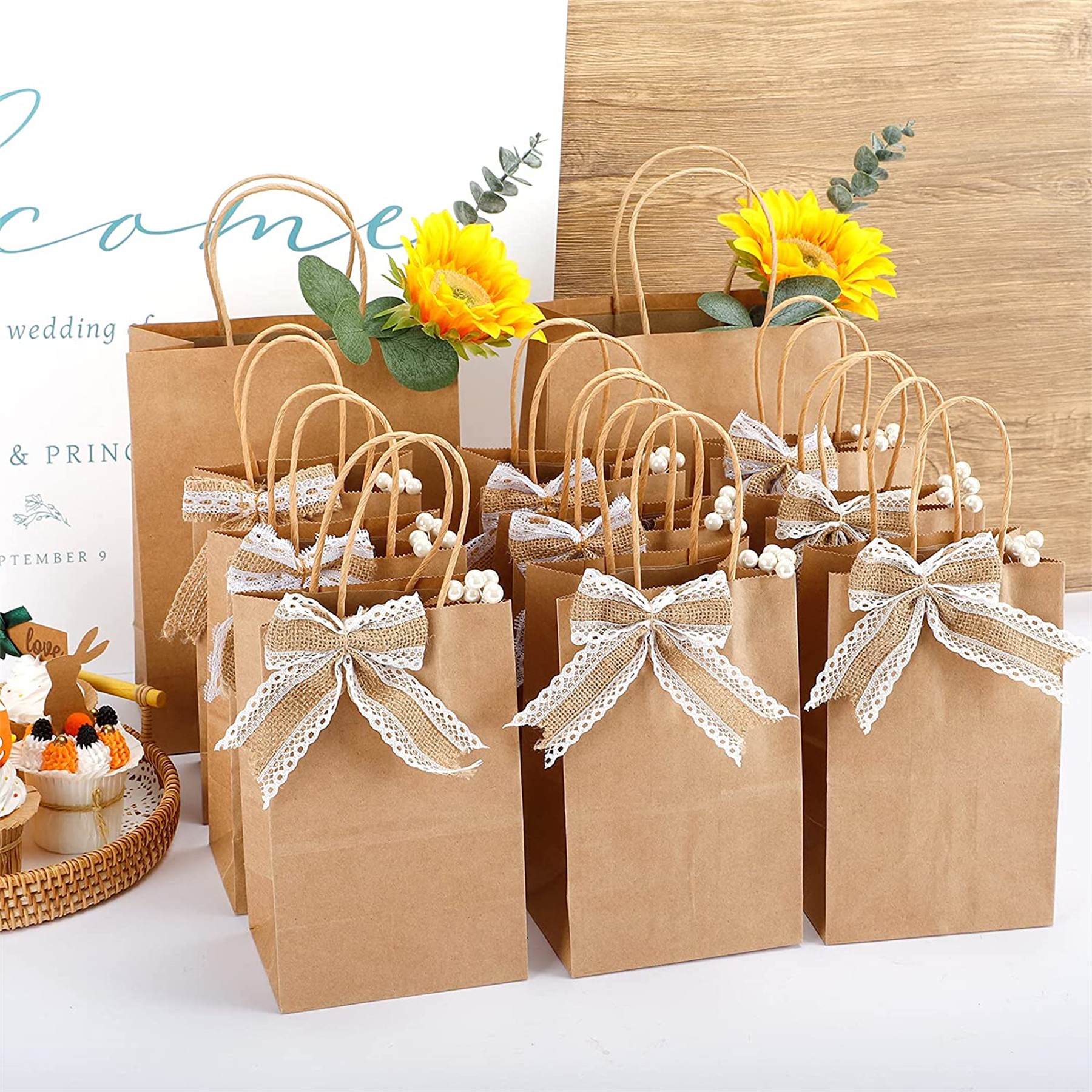 Kraft Paper Bags With Handles 6