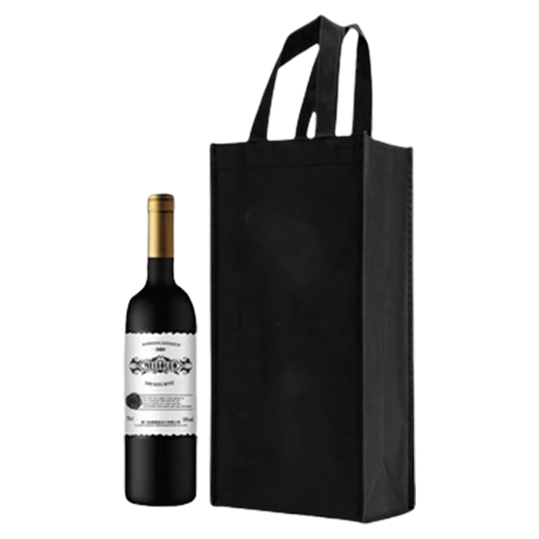 Double Bottles Wine Non-Woven Bag 3