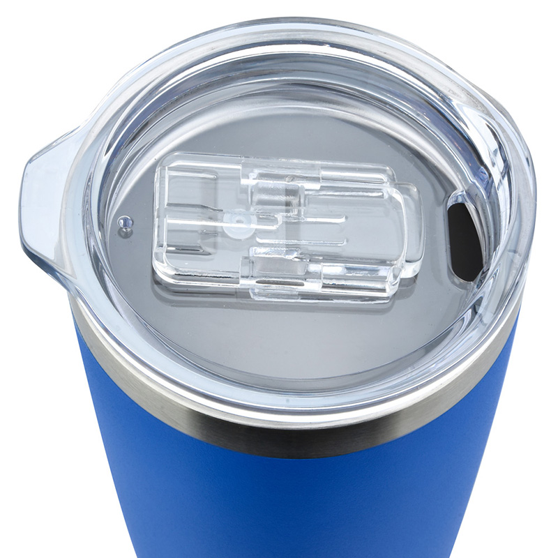 20oz. Stainless Steel Hot / Cold Beverage Tumbler with Slide Lid 11