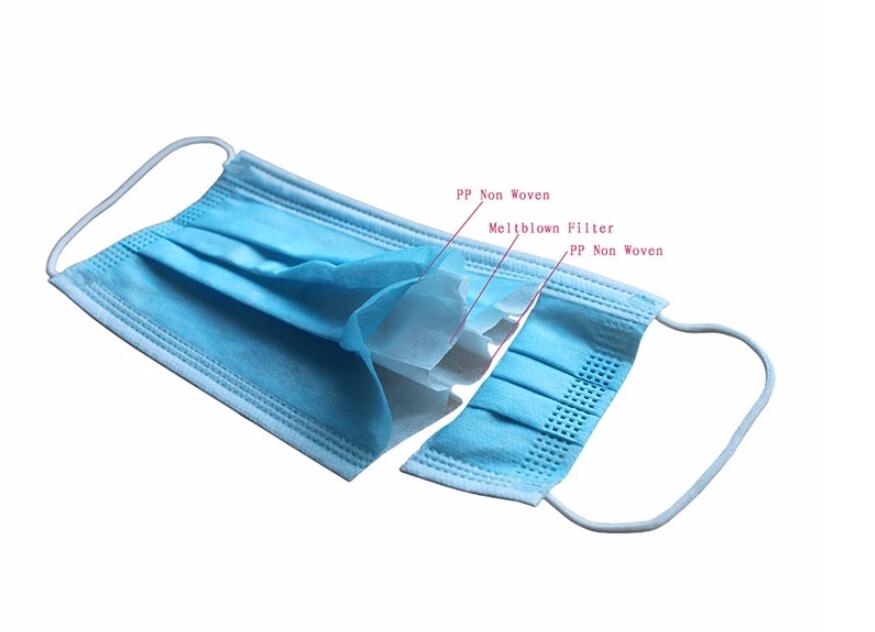 Disposable Face Masks 3Ply Non-woven Masks FDA certification 2