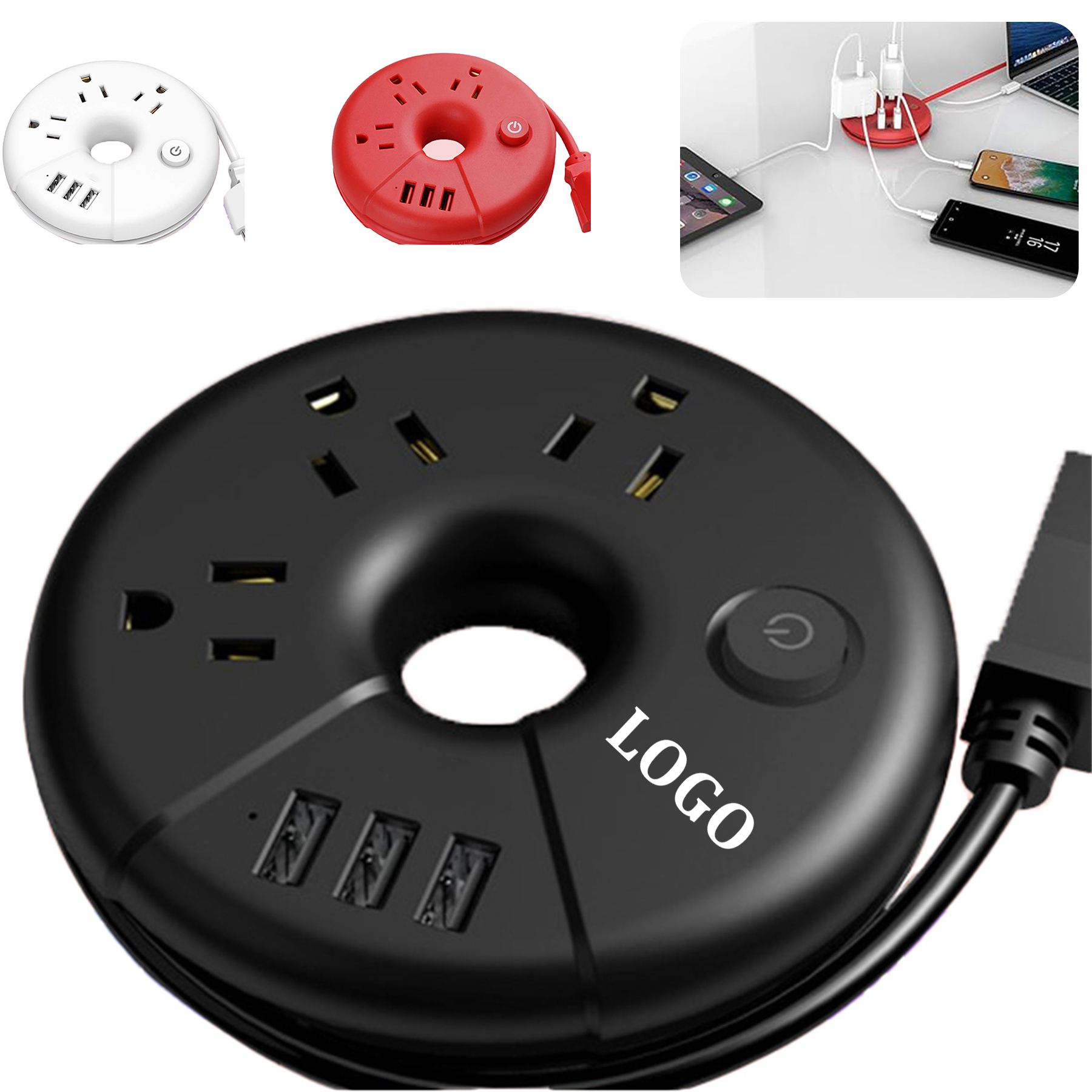 Travel Power Strip 4