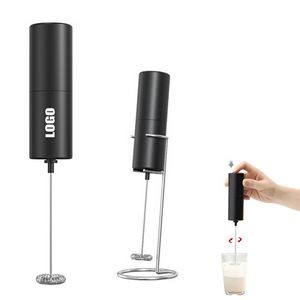 Black Cylinder Electric Coffee Mixer And Egg Whisk 11