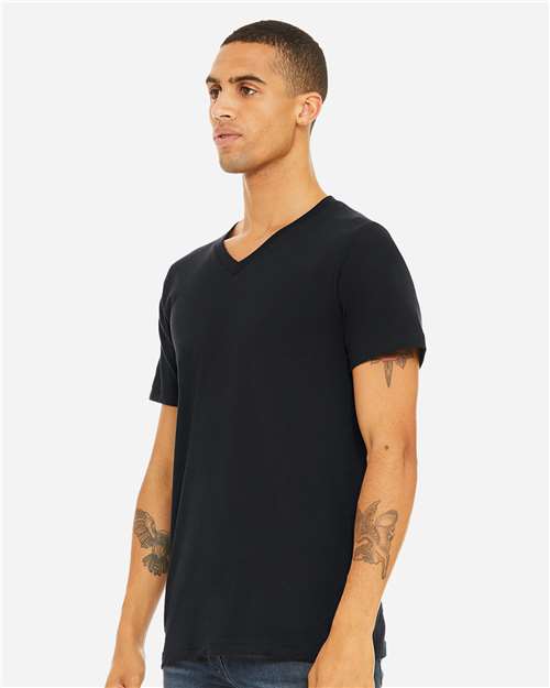 Unisex Jersey V-Neck Tee - 3005 45