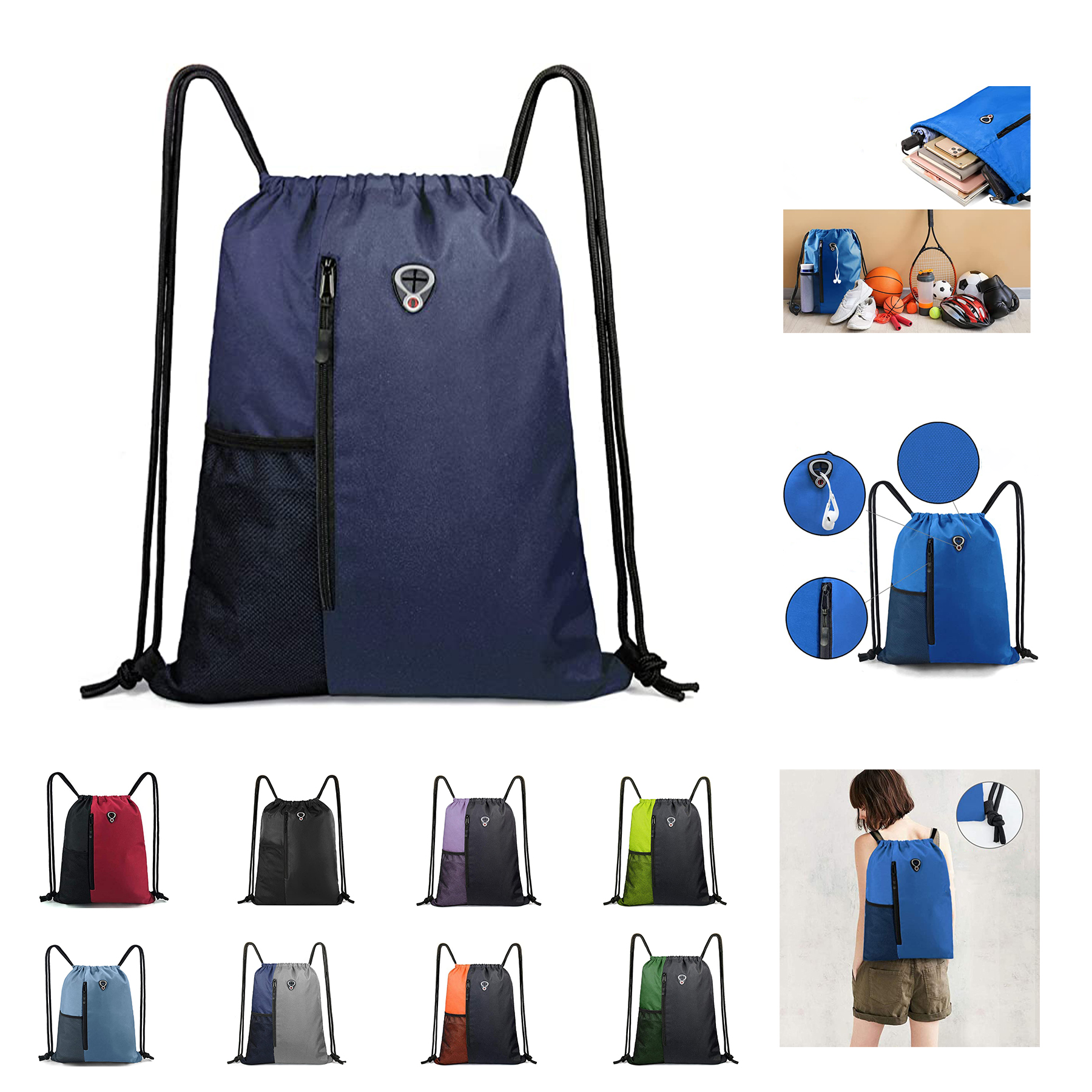 Gym Drawstring Backpack 2