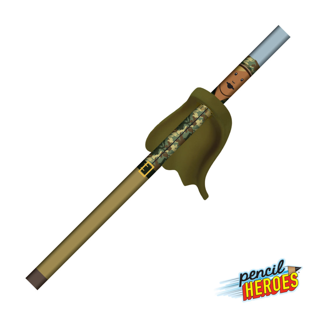 Pencil Heroes® Hometown Series Female w/Cape 6