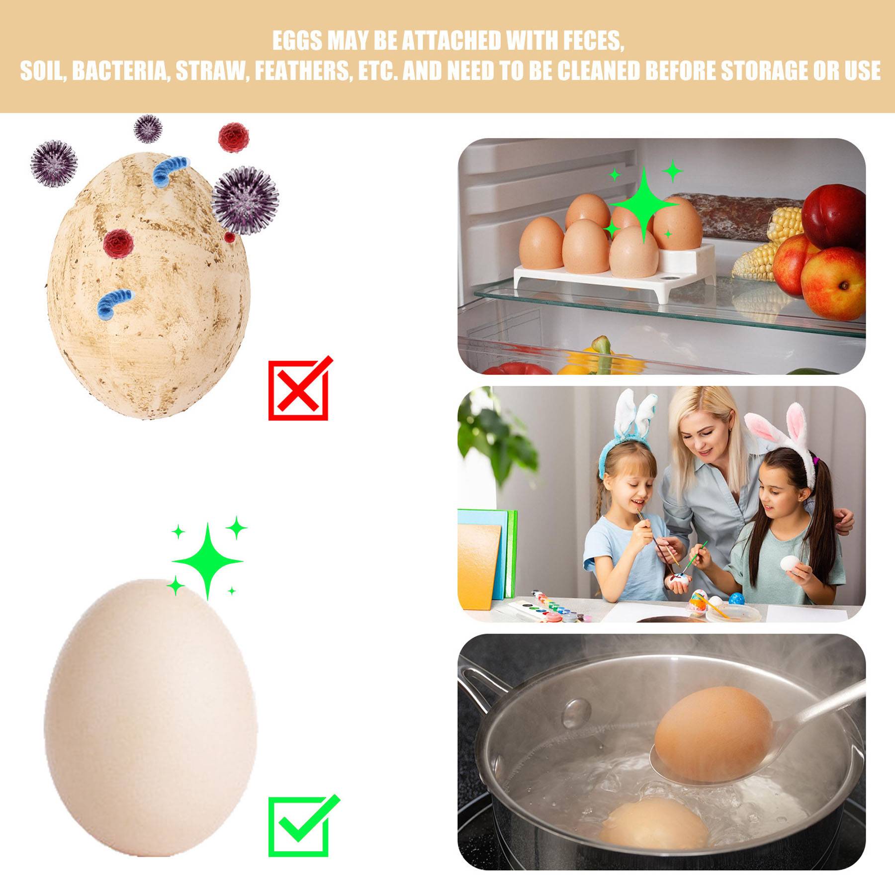 Silicone Egg Cleaning Brush 9