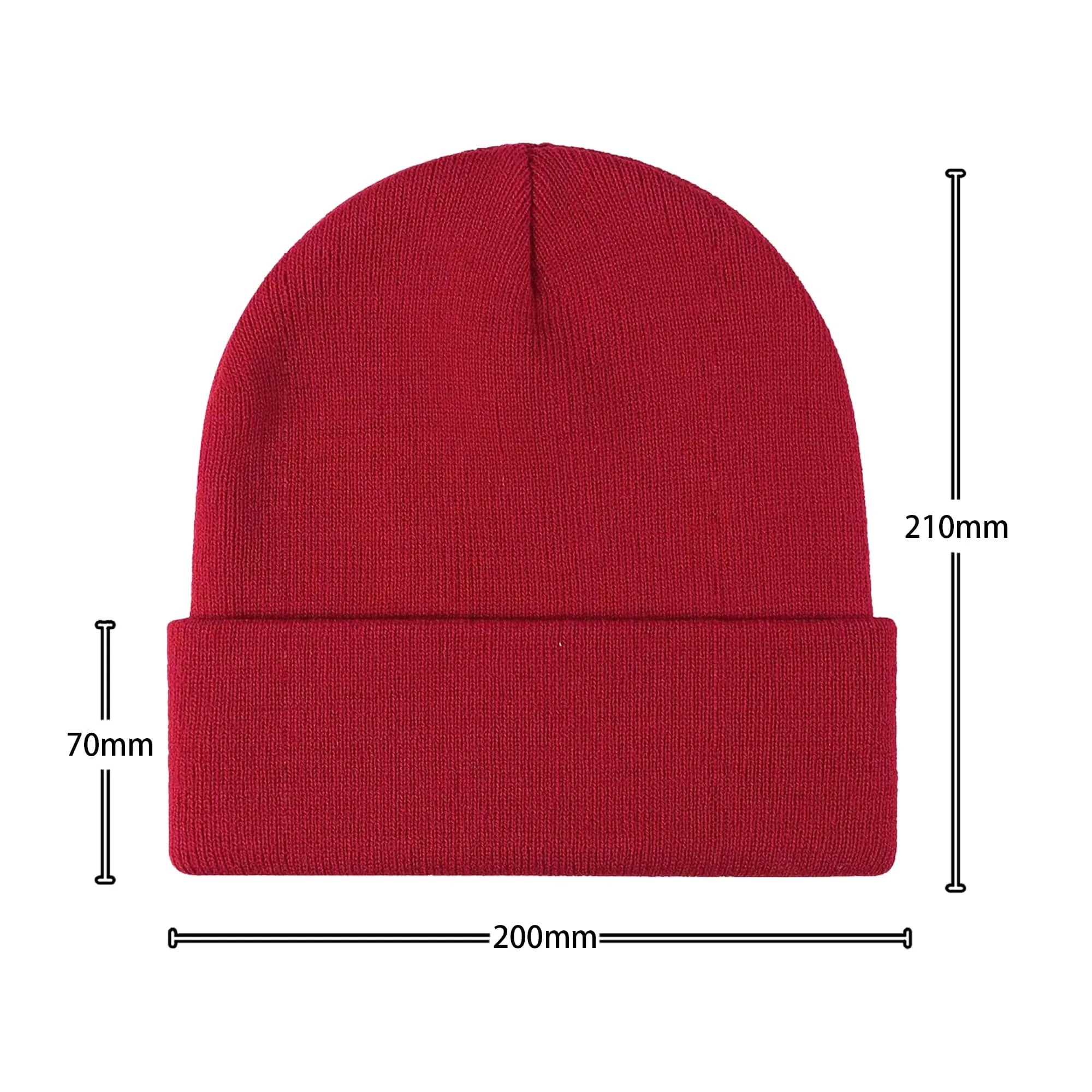 MOQ 30 Winter Outdoor Knitted Hat 4