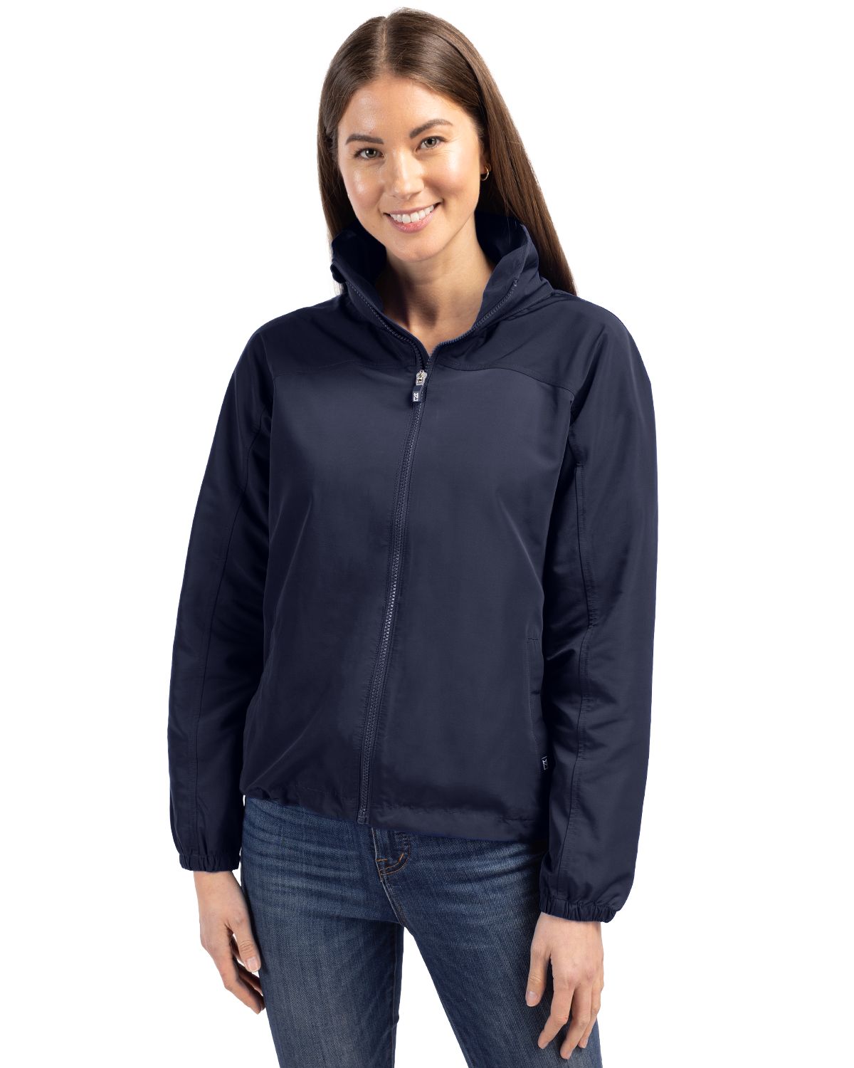 Cutter & Buck Charter Recycled Packable Womens Full Zip Jacket? 91