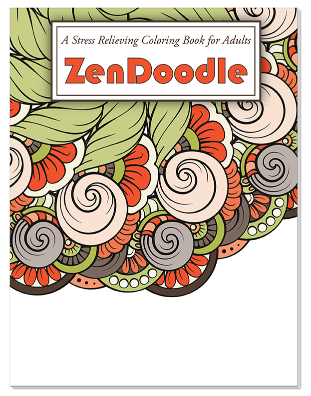 ADULT COLORING BOOK - ZenDoodle Stress Relieving Coloring Book for Adults 1