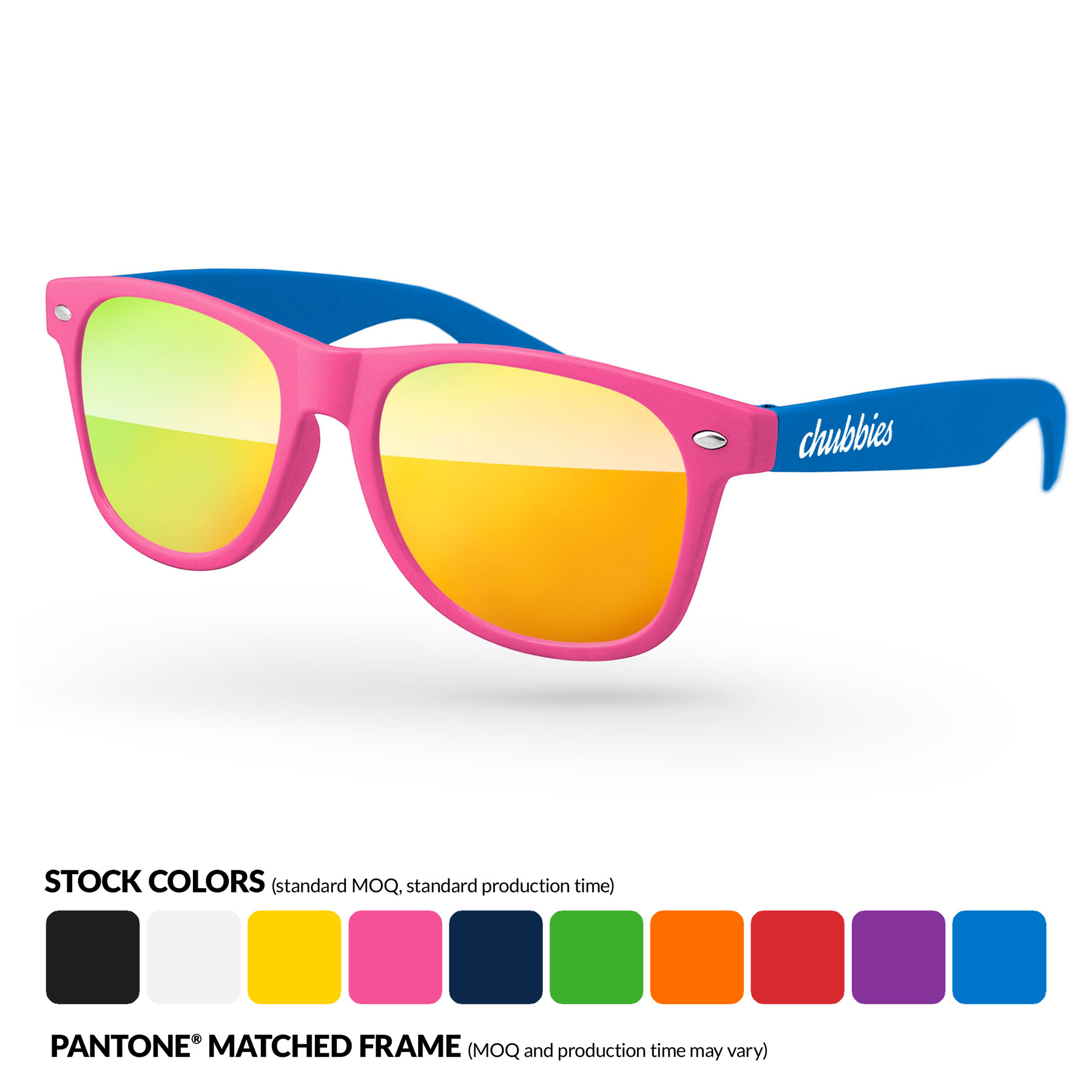 2-Tone Retro Mirror Sunglasses 12