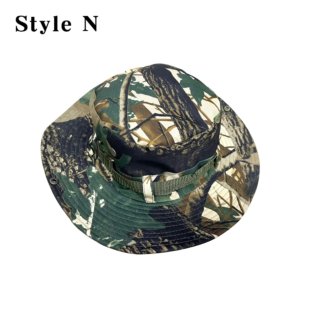 Wholesale Custom LOGO UPF50+ Boonie Hats Wide Brim Hiking 13