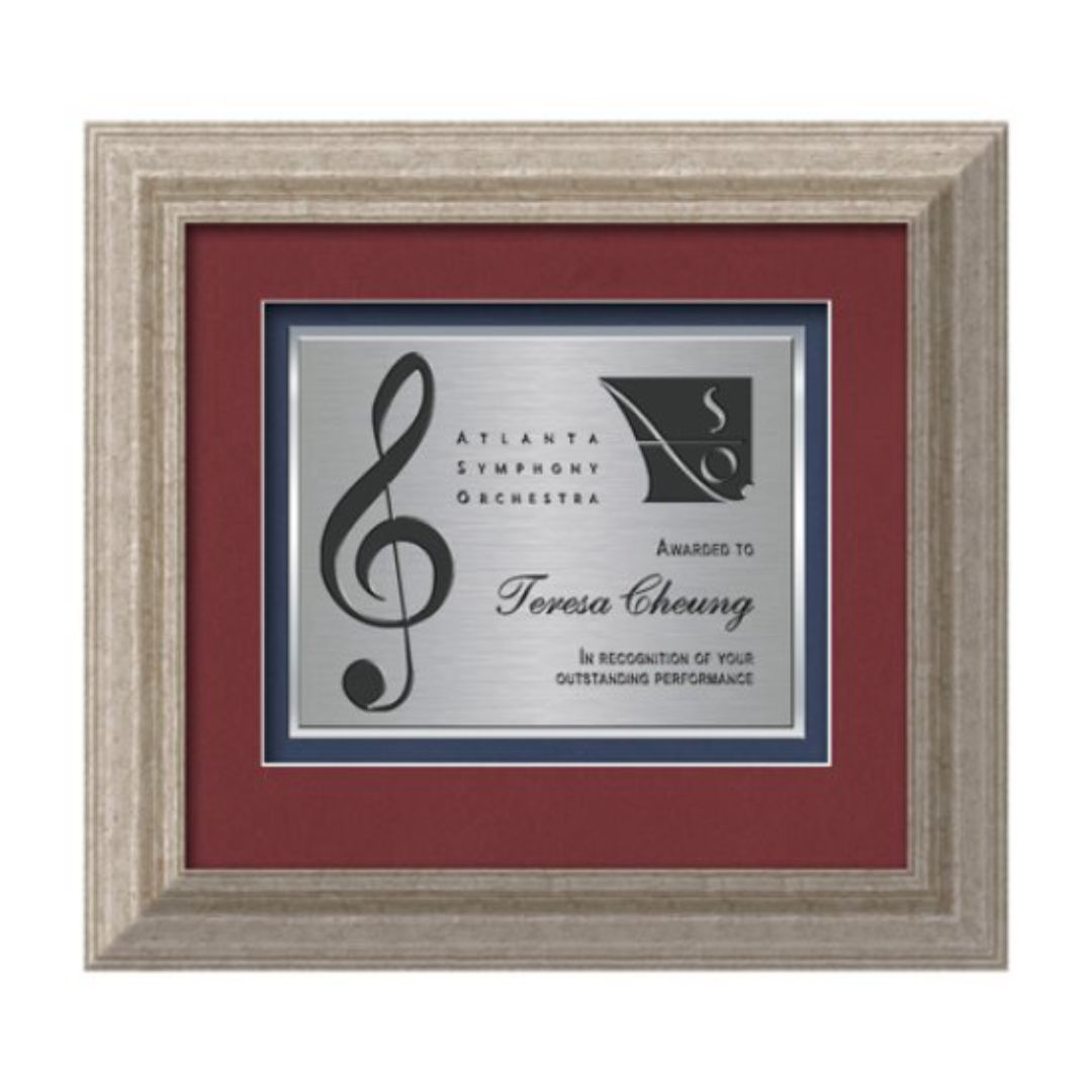Terrene Certificate TexEtch - Antique Silver 4