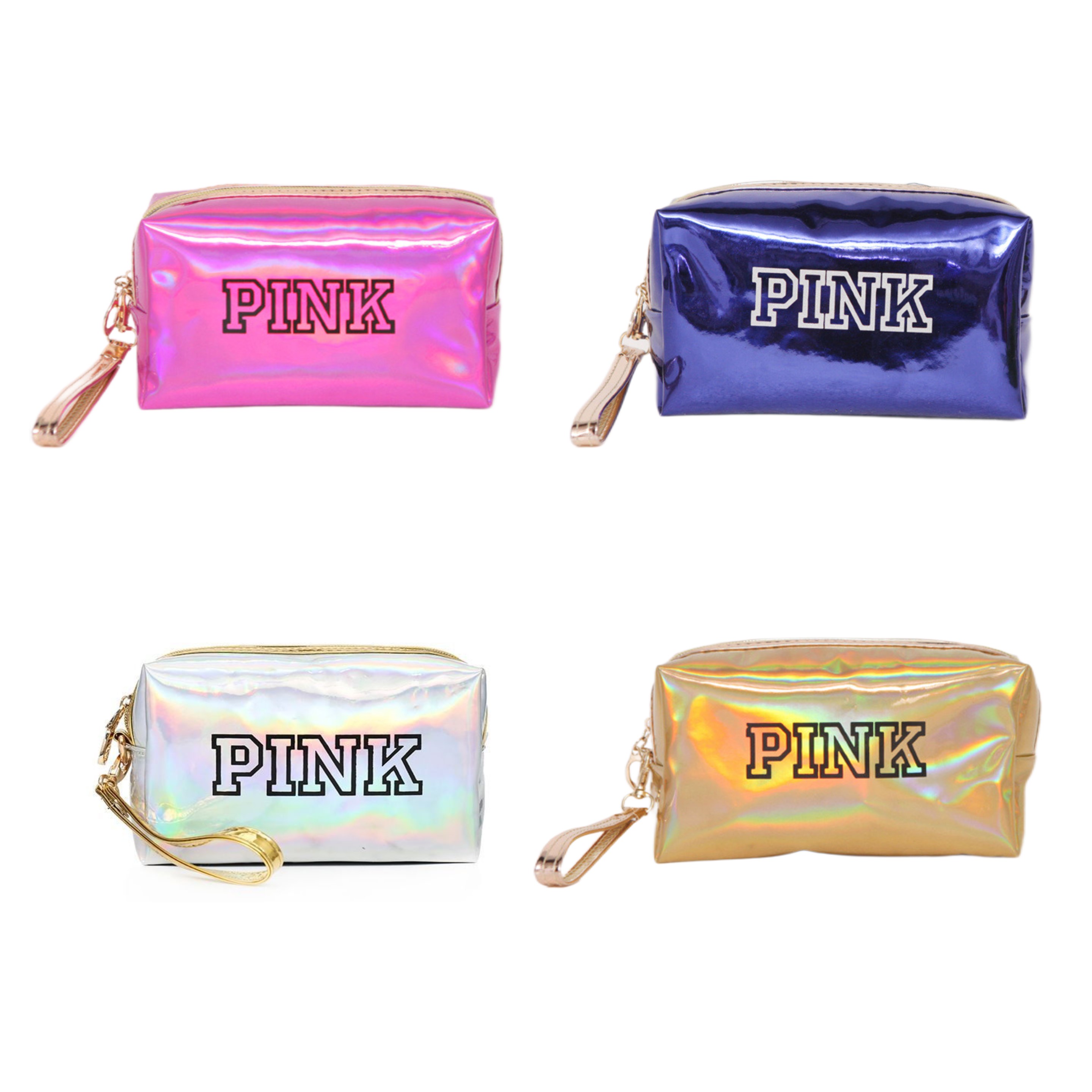 Holographic Leather Cosmetic Bag (direct import) 2
